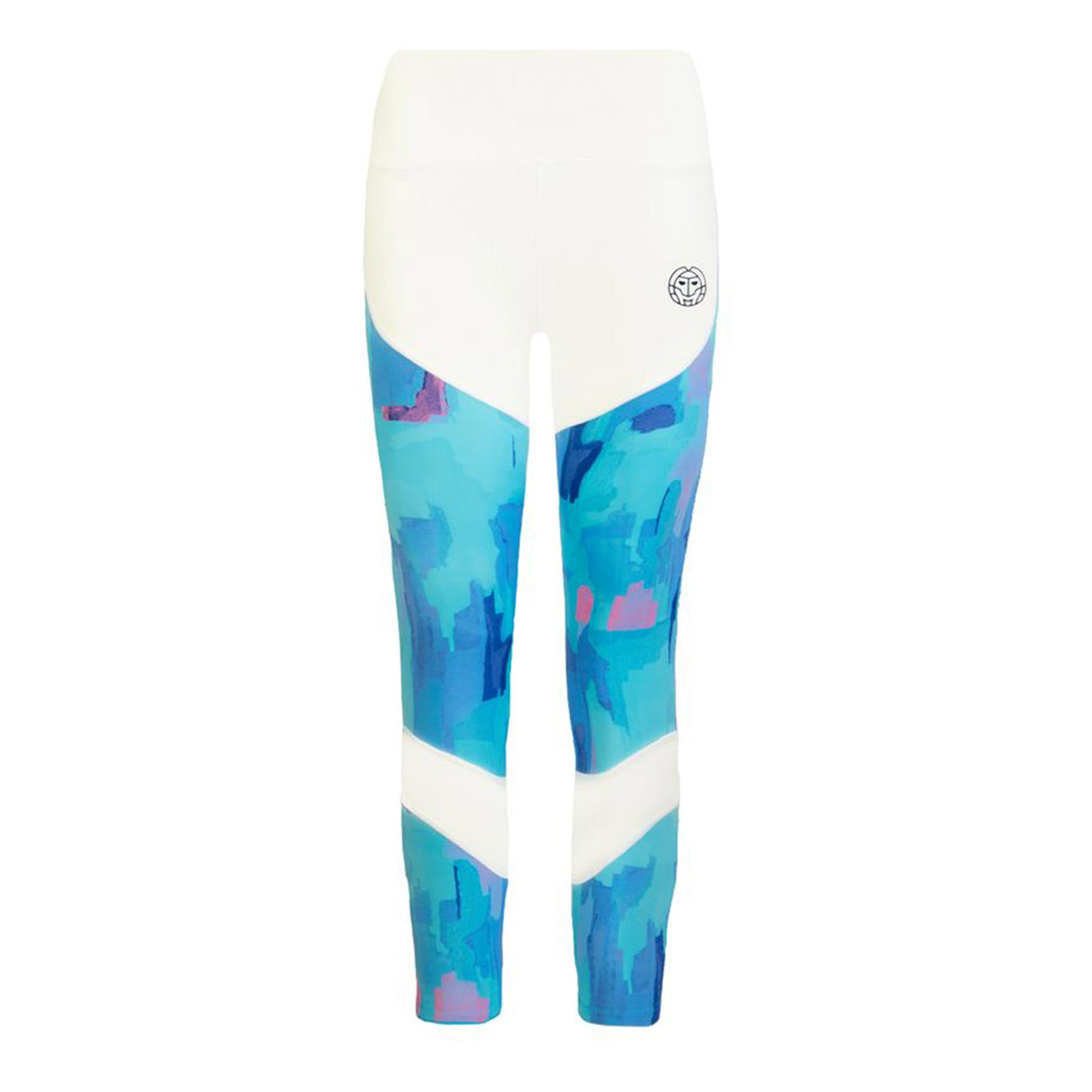 BIDI BADU Abiba Tech Mesh Tights Damer-Vit,Ljusblå