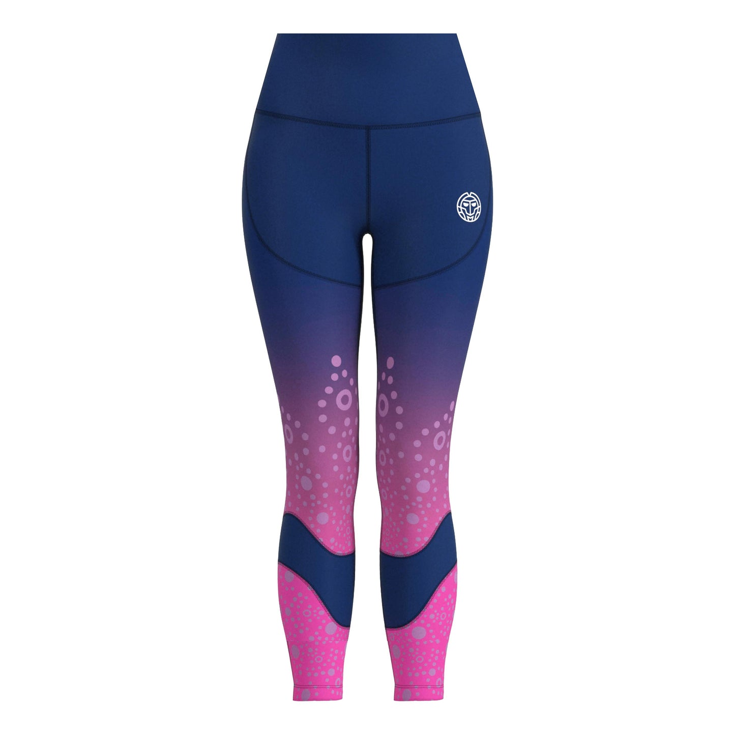BIDI BADU Colortwist Printed Tights Damer-Pink,Mörkblå