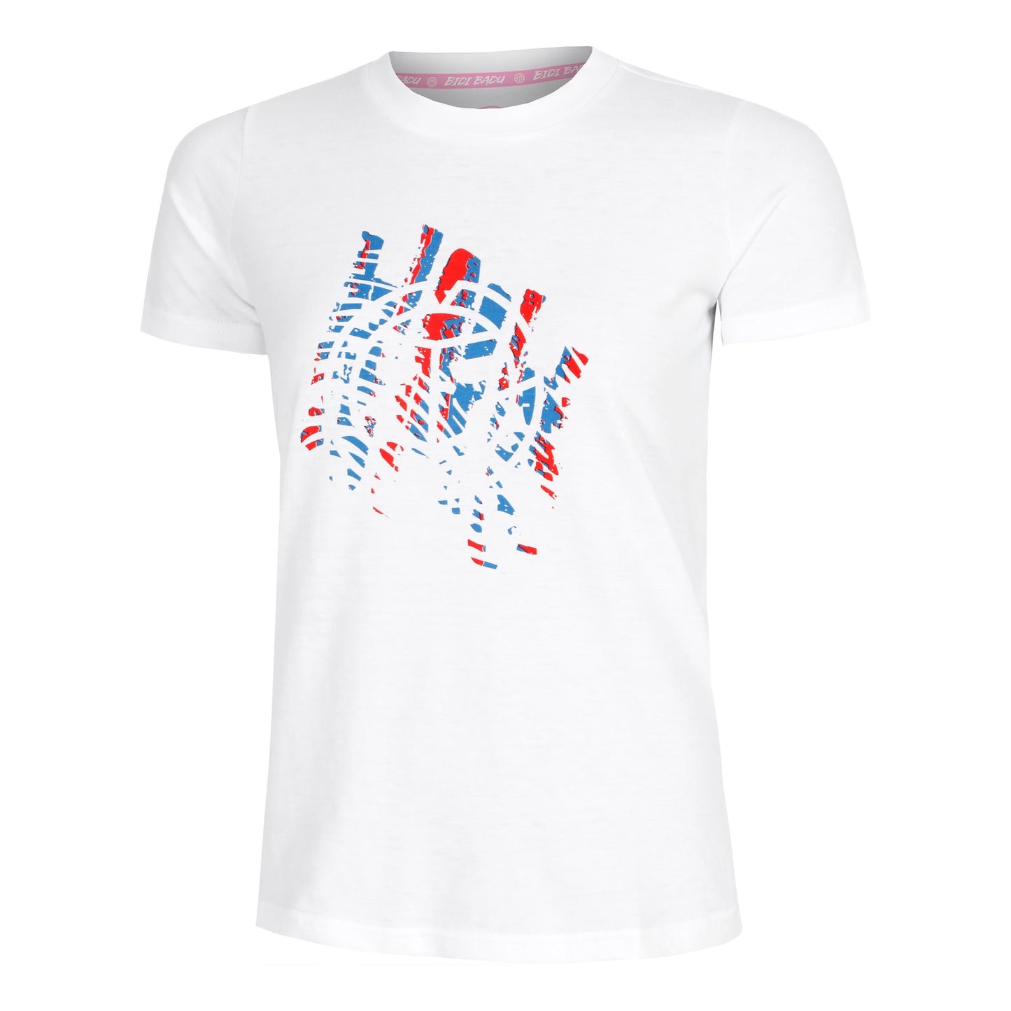 BIDI BADU Shinae Lifestyle T-shirt Damer-Blå,Röd
