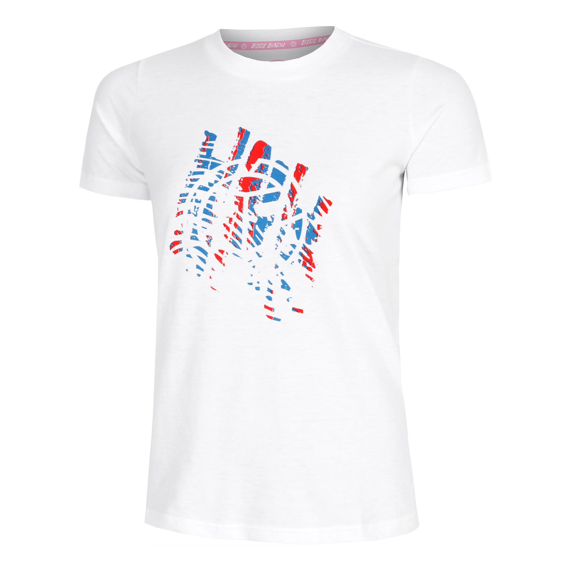 BIDI BADU Shinae Lifestyle T-shirt Damer-Blå,Röd