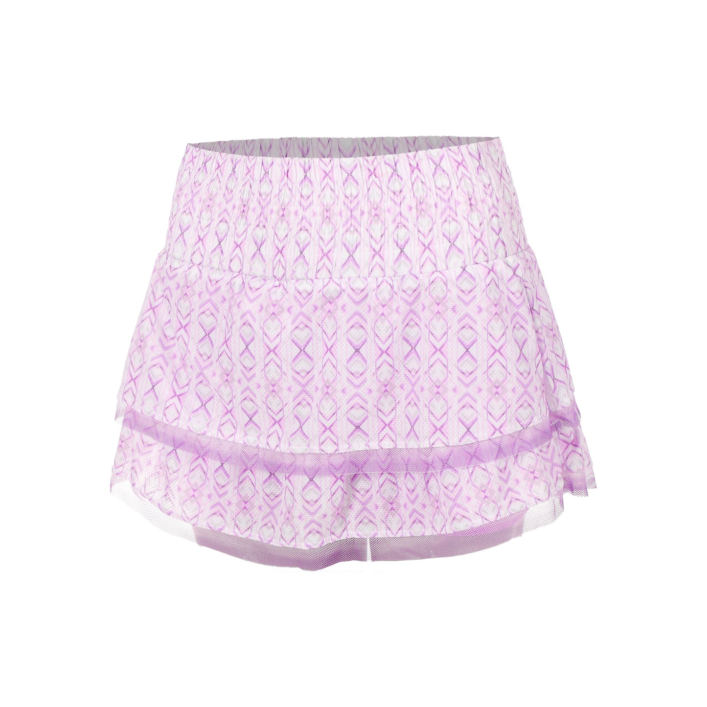 Lucky in Love High Waist Petal Haze Kjol Damer-Vit,Rosa