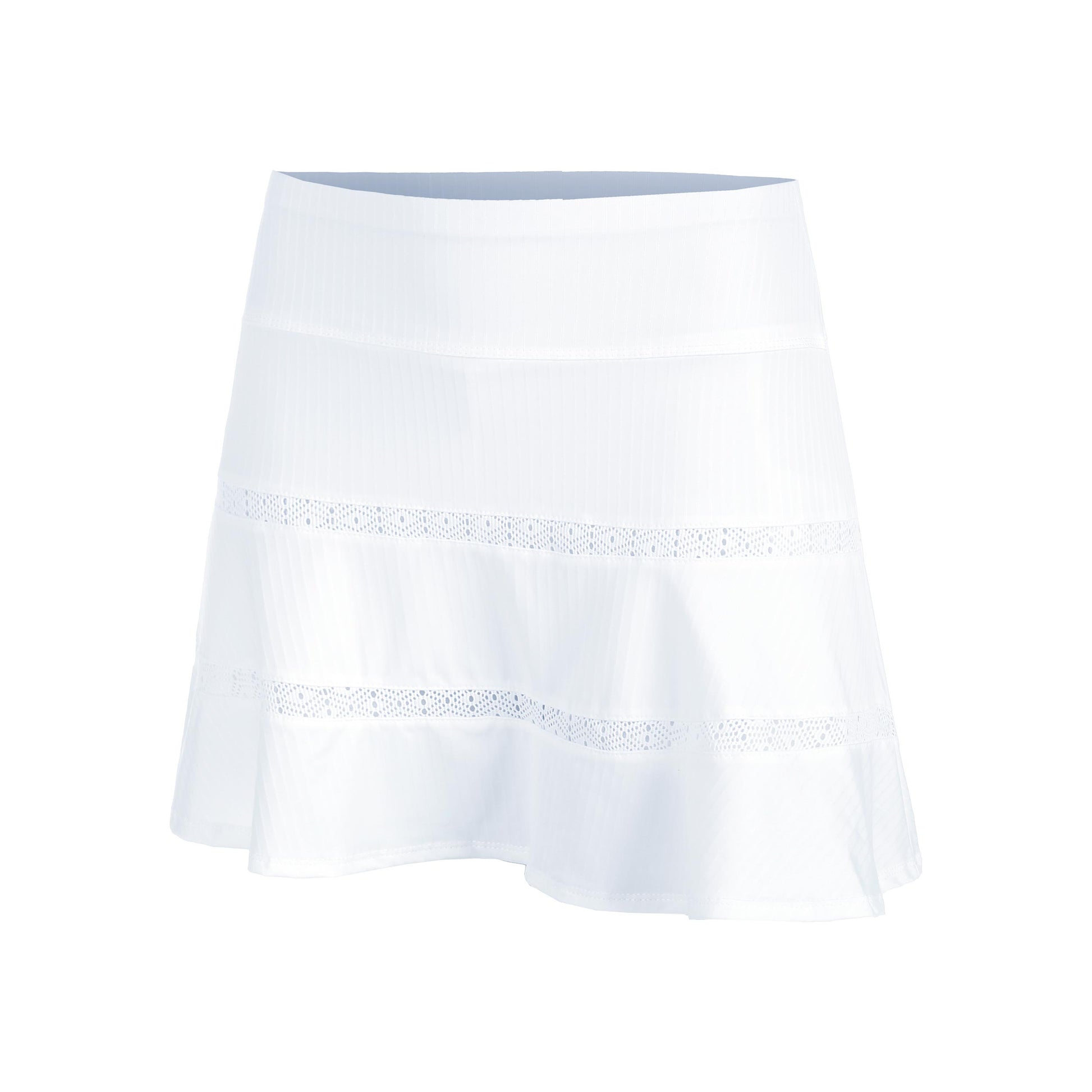 Lucky in Love Tier Flounce 14in Kjol Damer - vit,