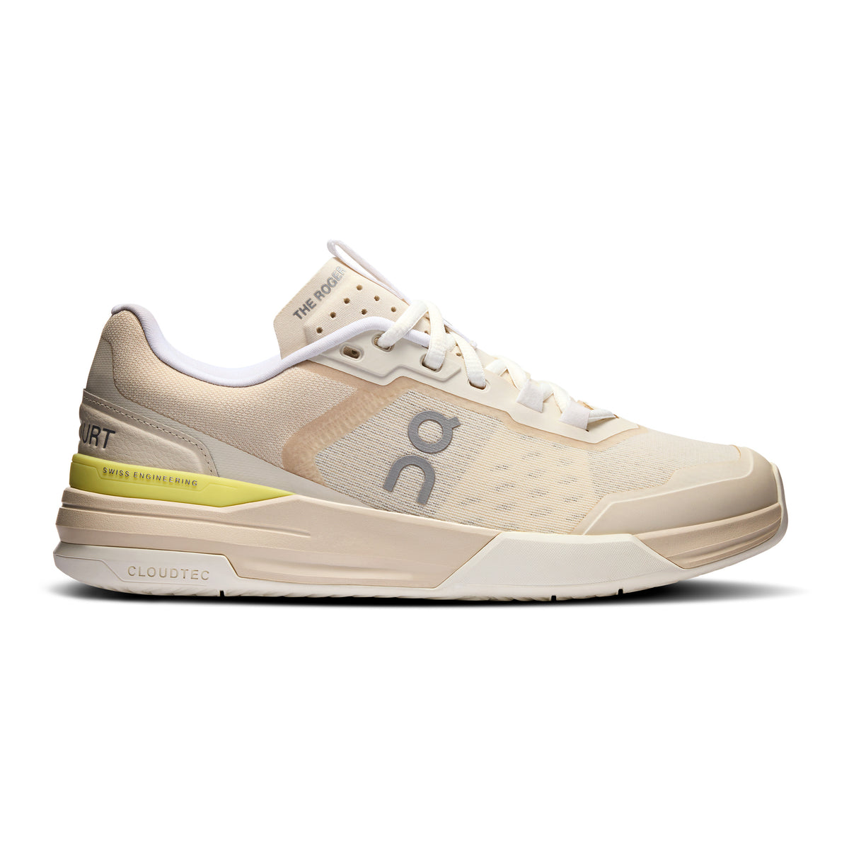 On The Roger Advantage Pro Allroundsko Damer-Creme,Vit