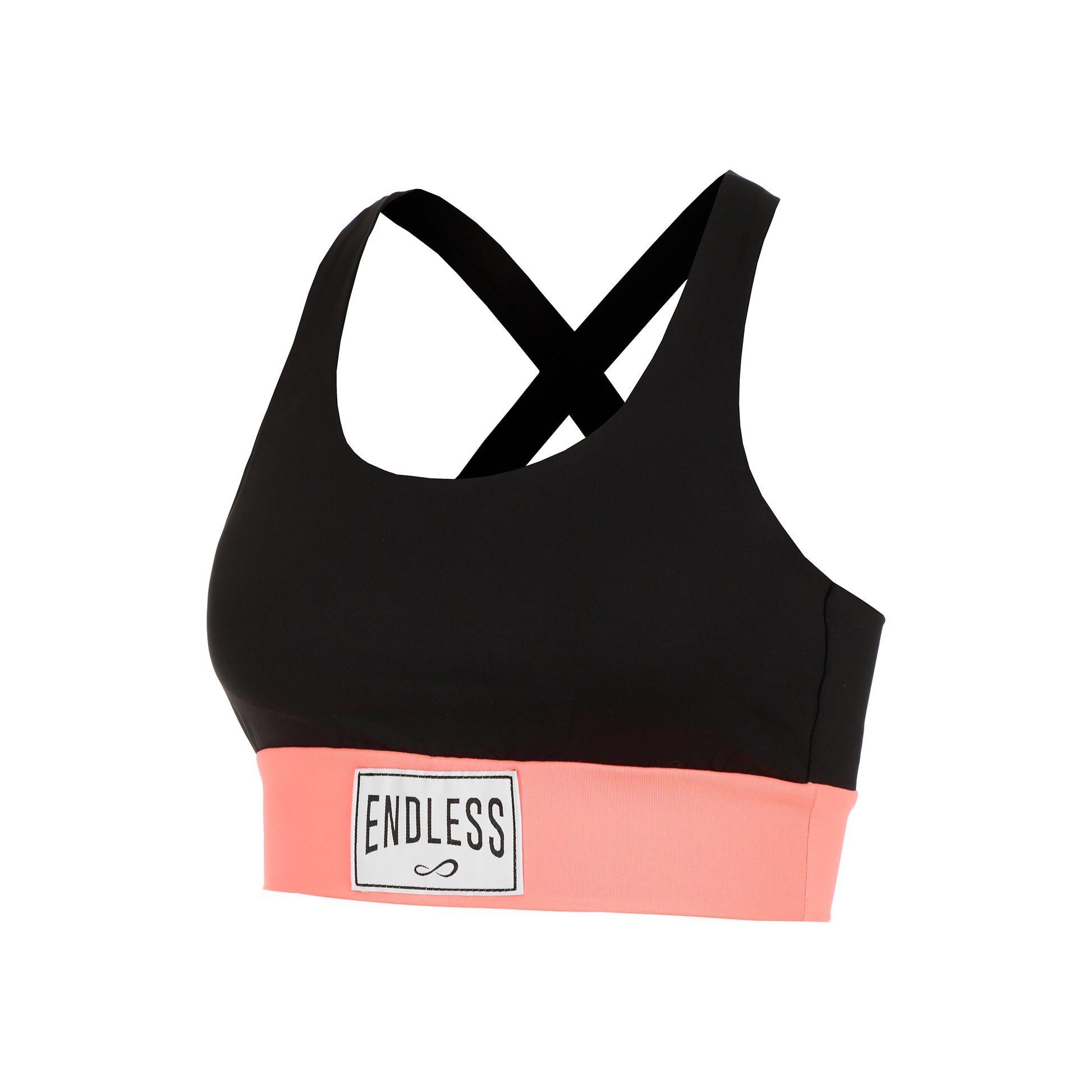 Endless Skin Label Linne Damer-Svart,Korall