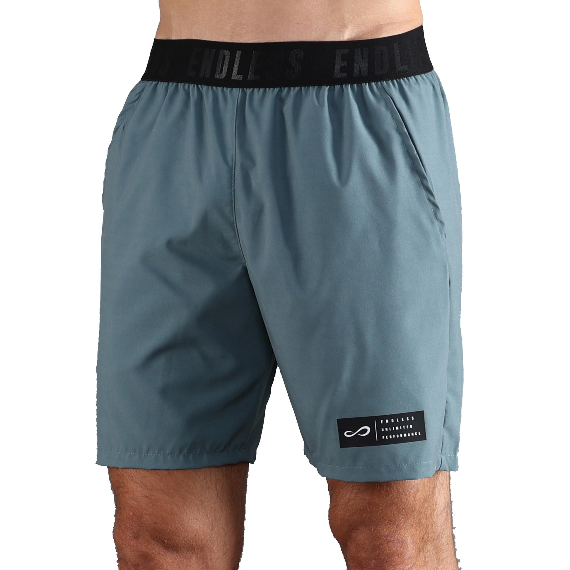 Endless Ace Iconic Shorts Herrar-Grön,Svart
