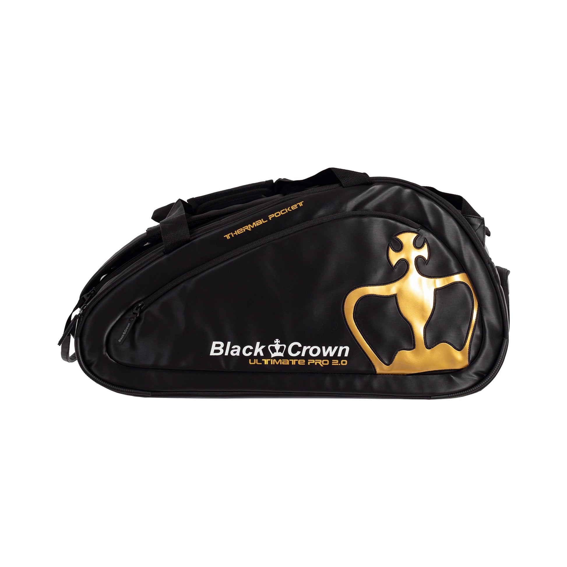 Black Crown Ultimate Pro 2.0 Padelracketväska-Svart,Guld