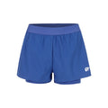 Teamline 2in1 Shorts Damer - blå