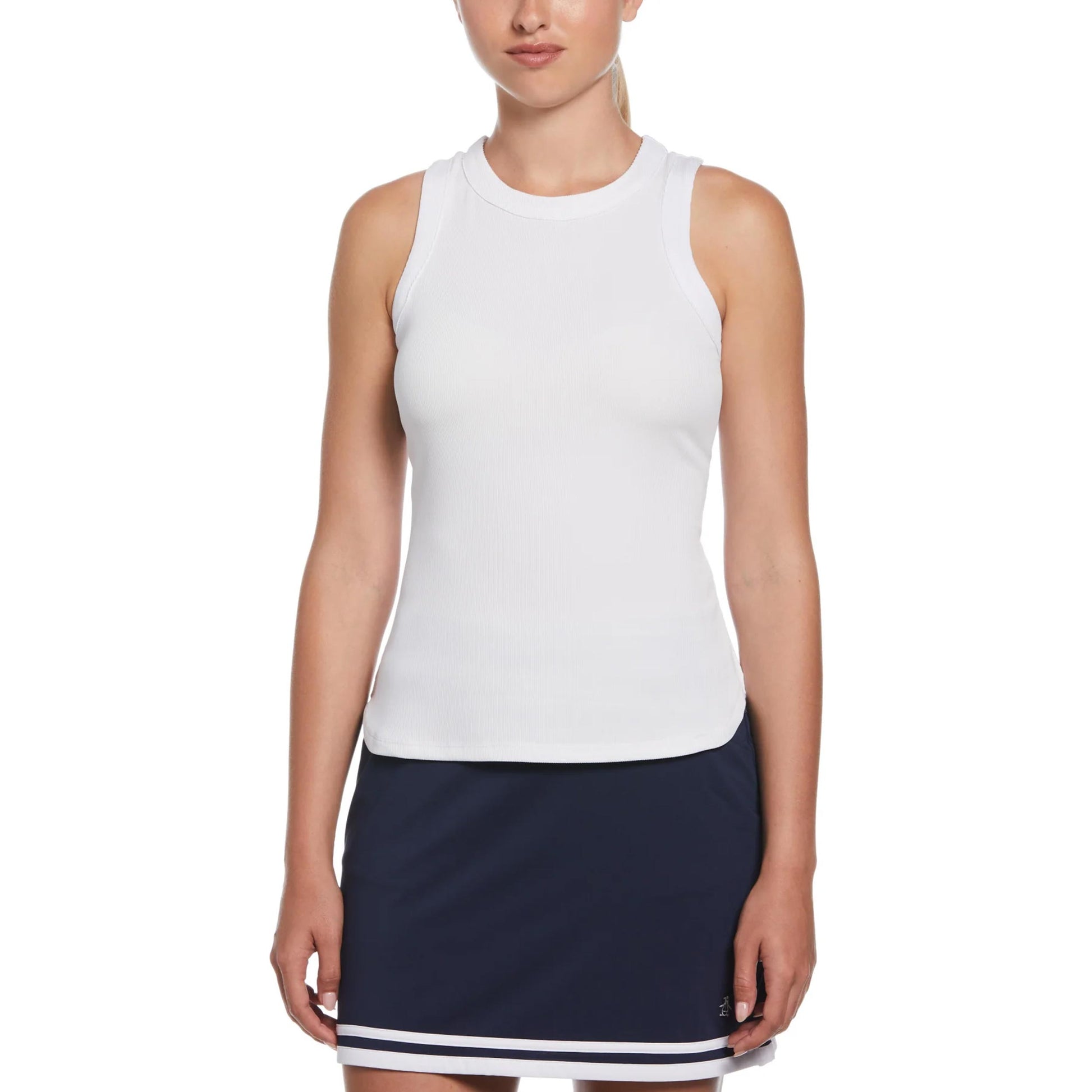 Original Penguin Rib Linne Damer-Vit