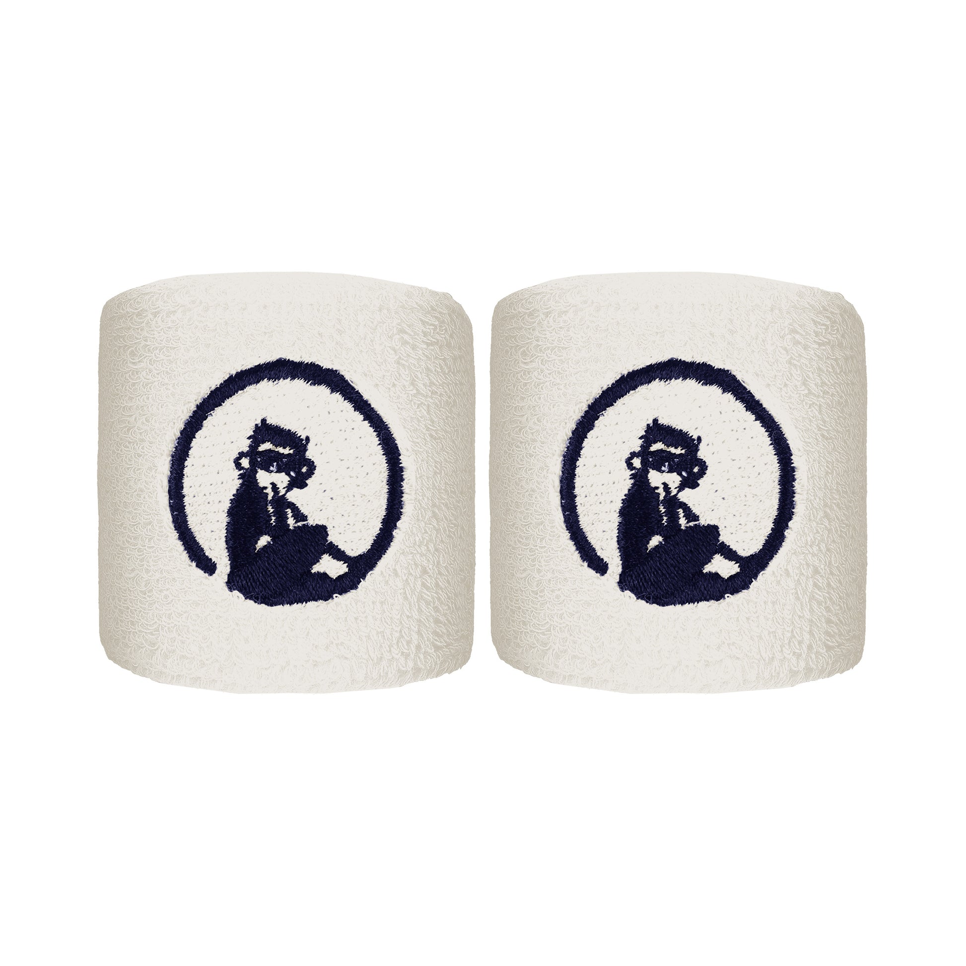 Quiet Please Svettband 2-pack kort - creme