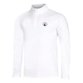 Big Serve 1/4 Zip Långärmat Herrar-Vit
