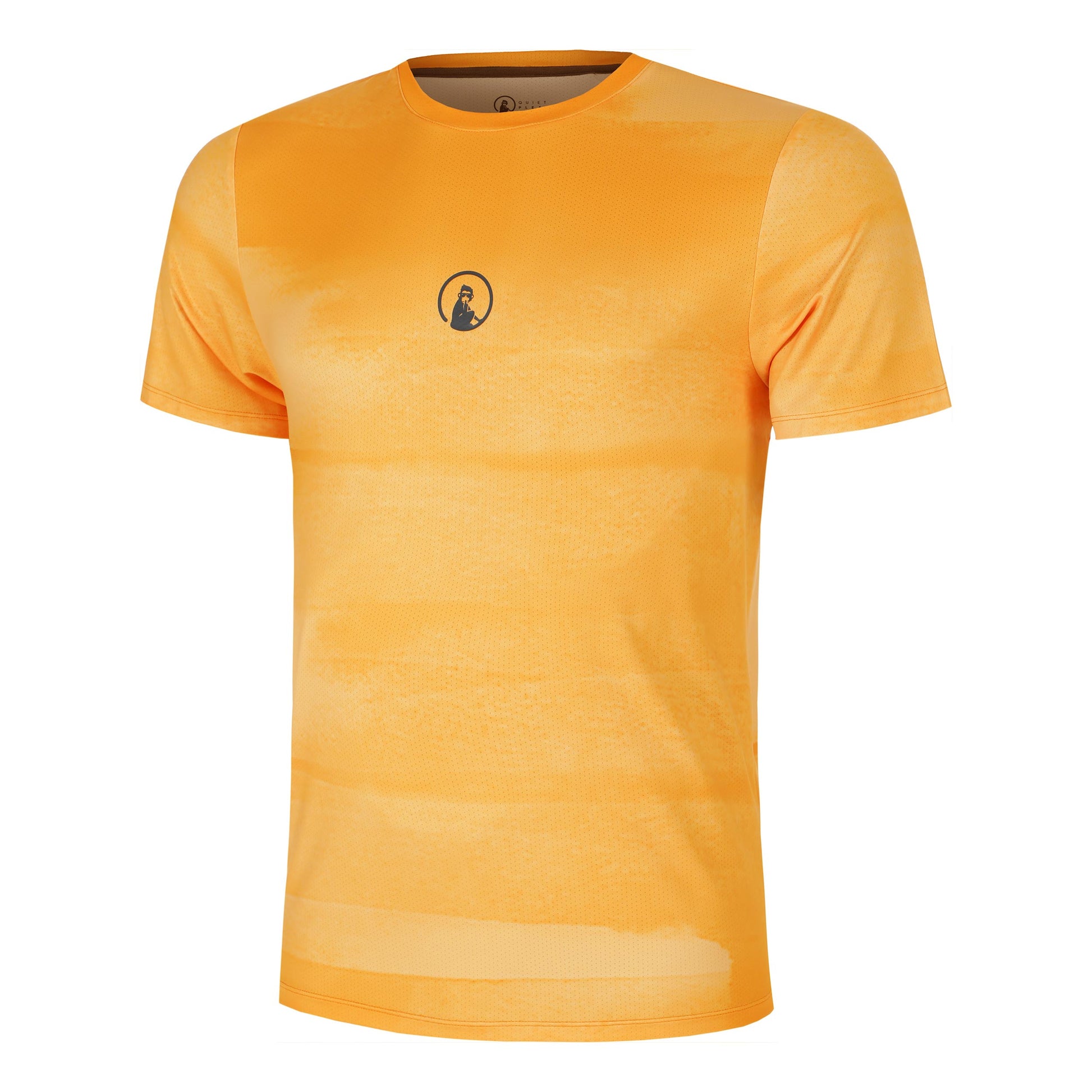 Quiet Please Endlessly Receiver Wipe T-shirt Herrar-Orange,Antracit
