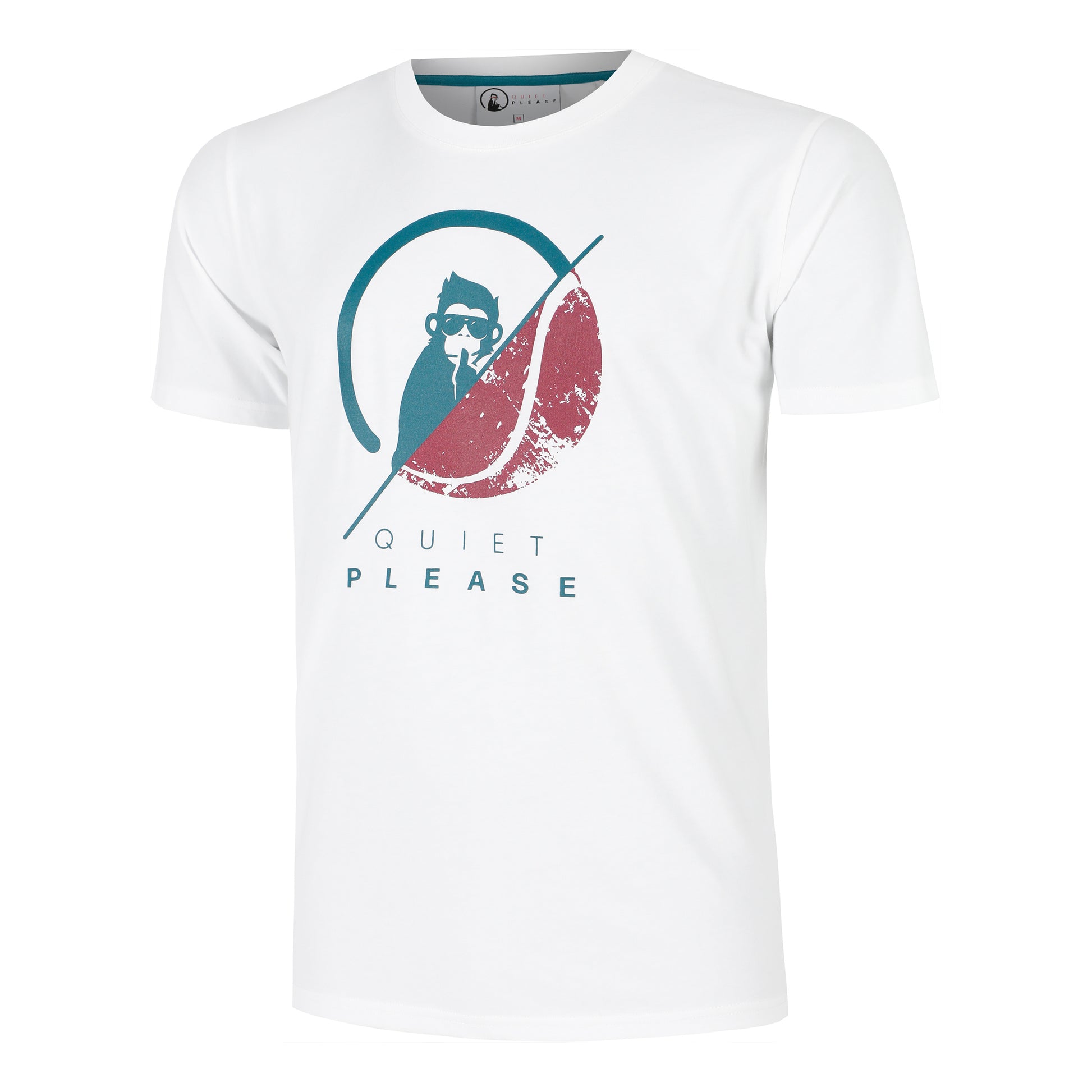 Quiet Please Create 40:40 T-shirt Herrar-Vit,Flerfärgad