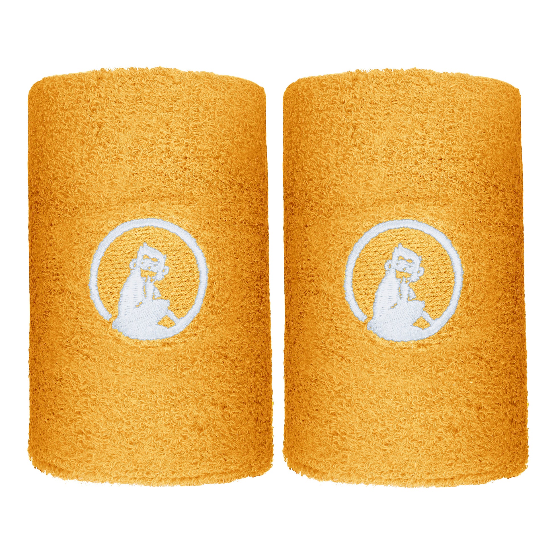 Quiet Please Svettband 2-pack lång - orange