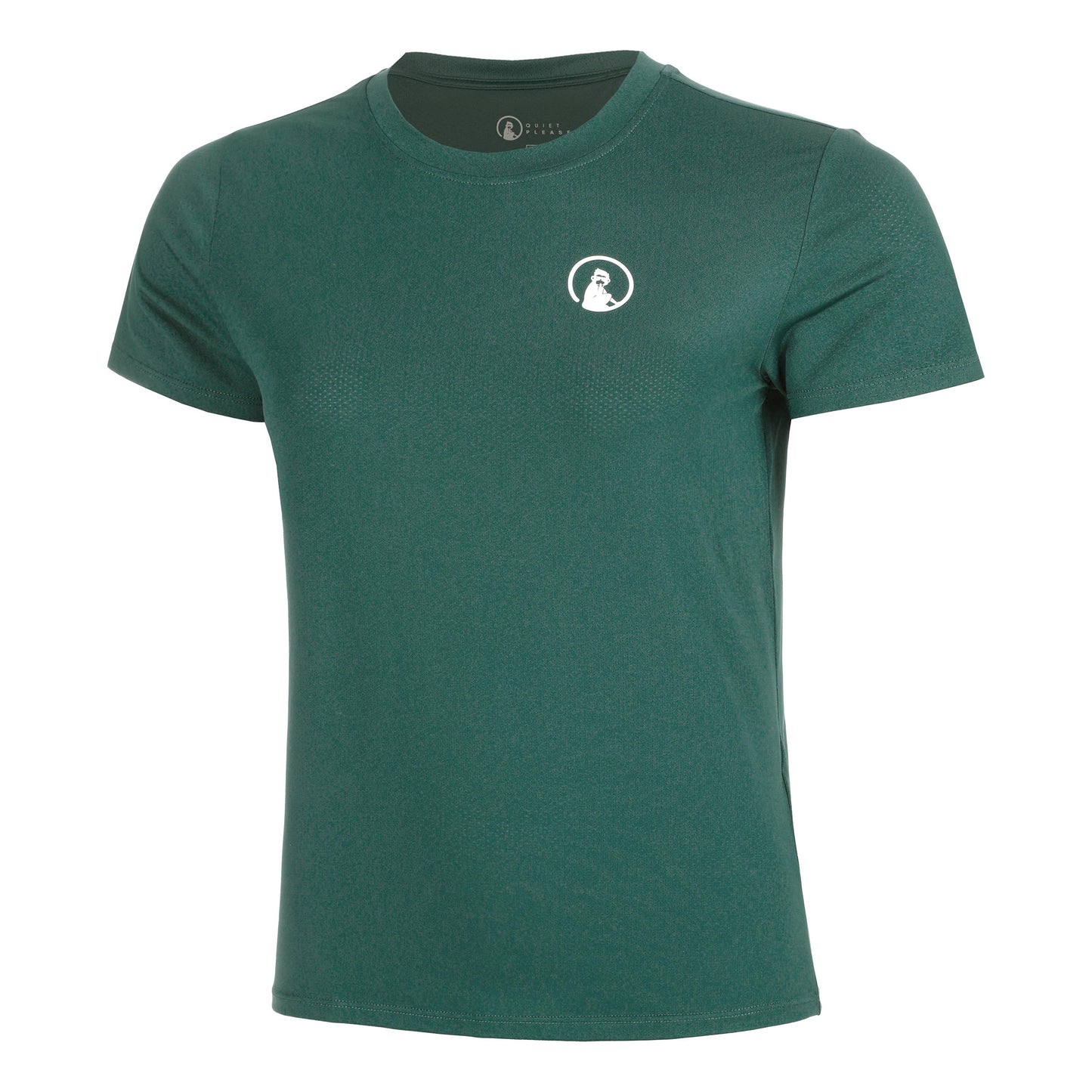 Quiet Please Retriever T-shirt Damer-grön