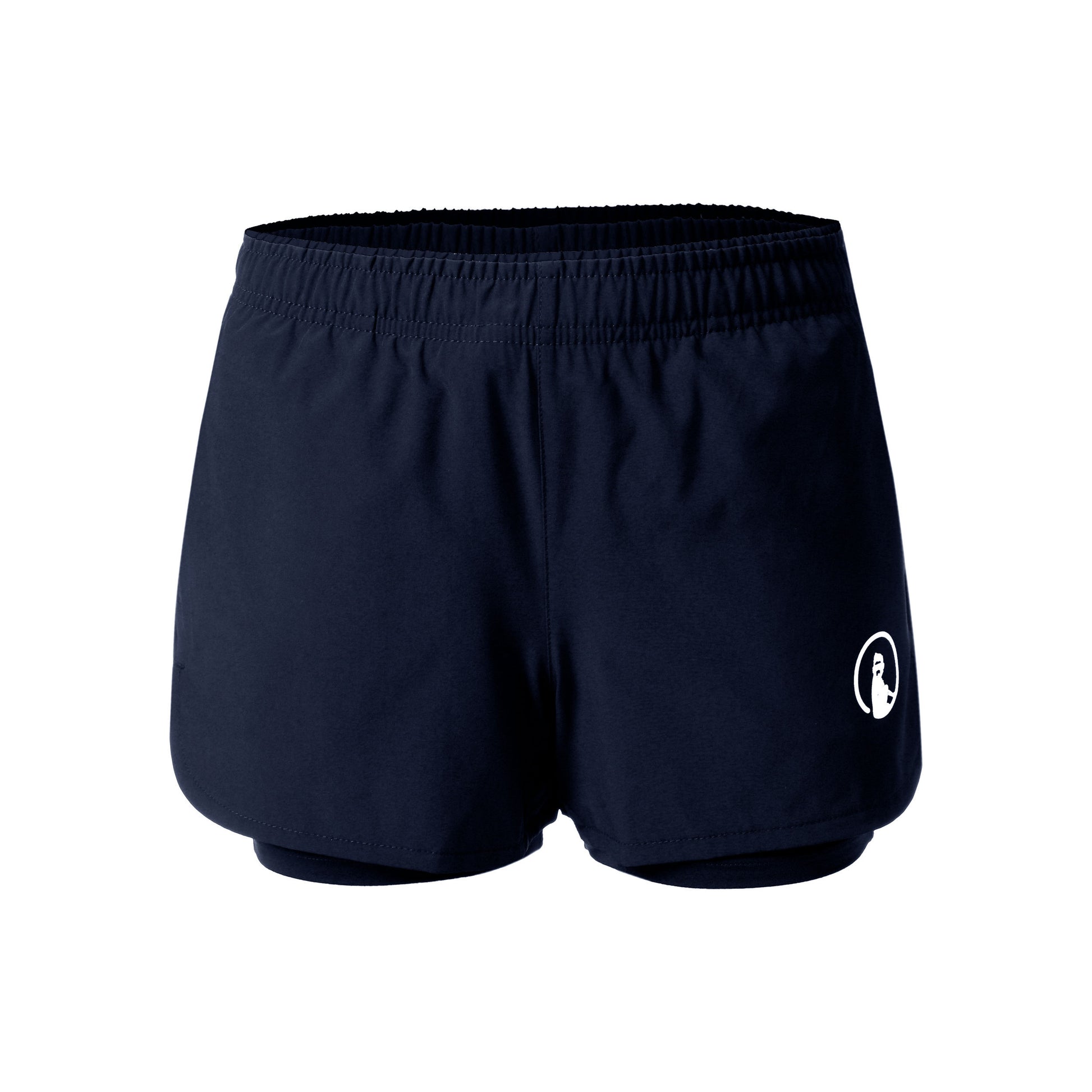 Quiet Please Point 2in1 Shorts Flickor-mörkblå