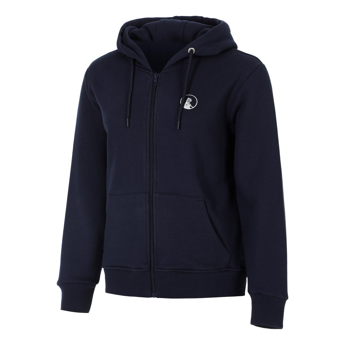 Quiet Please Essential Zip Sweat-jacka Damer-mörkblå