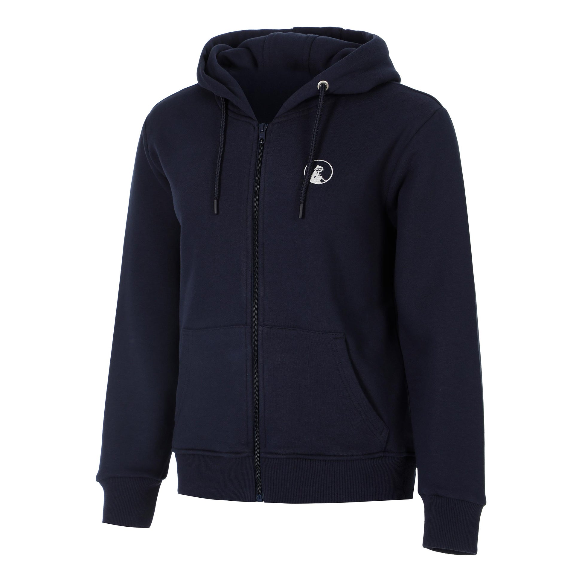 Quiet Please Essential Zip Sweat-jacka Damer-mörkblå