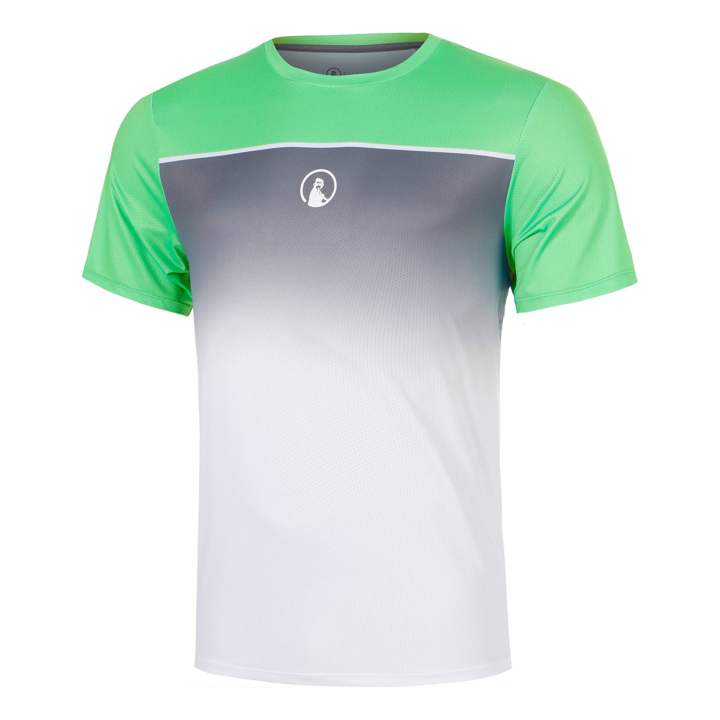 Quiet Please Joy Receiver Faded T-shirt Herrar - grön, vit