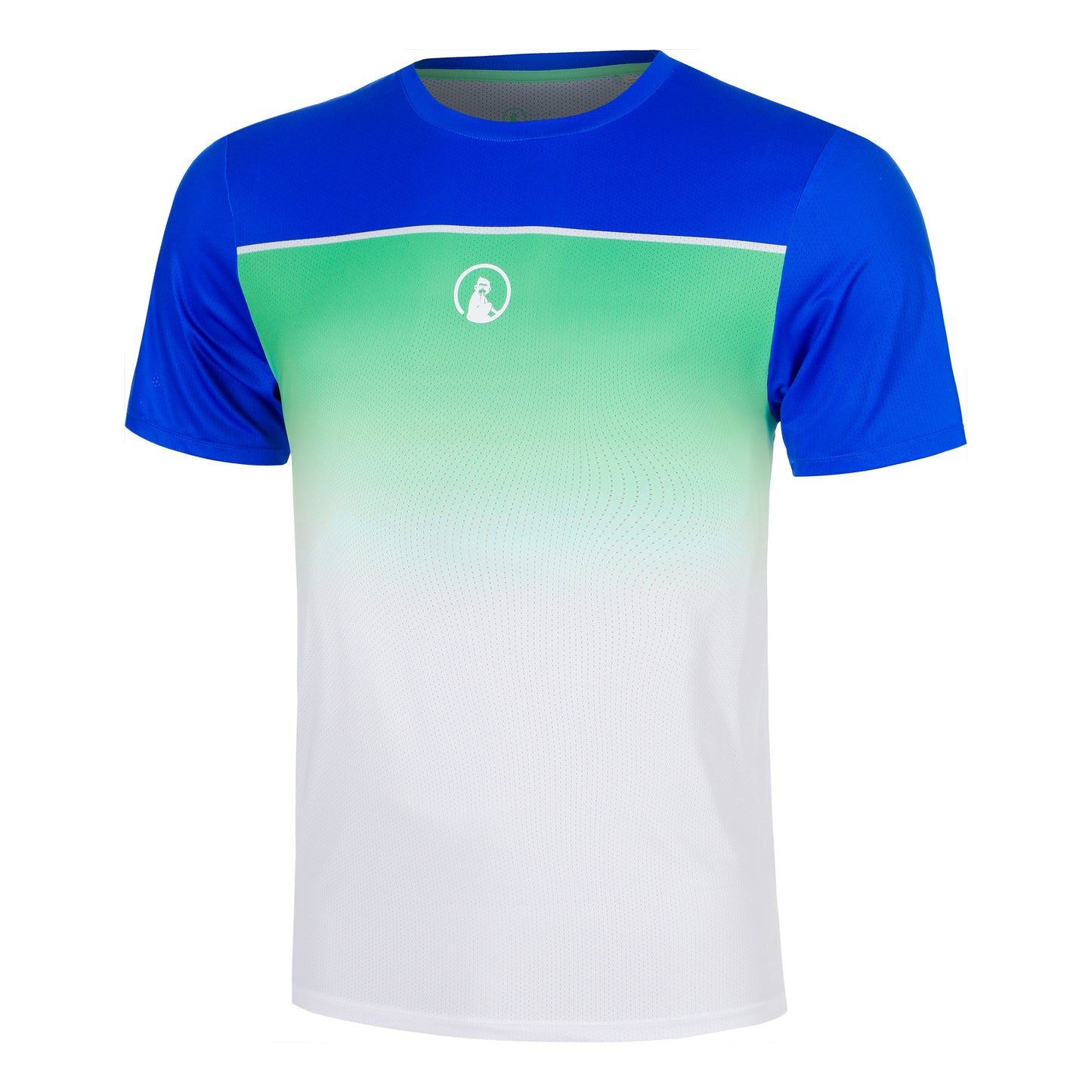 Quiet Please Joy Receiver Faded T-shirt Herrar - blå, vit