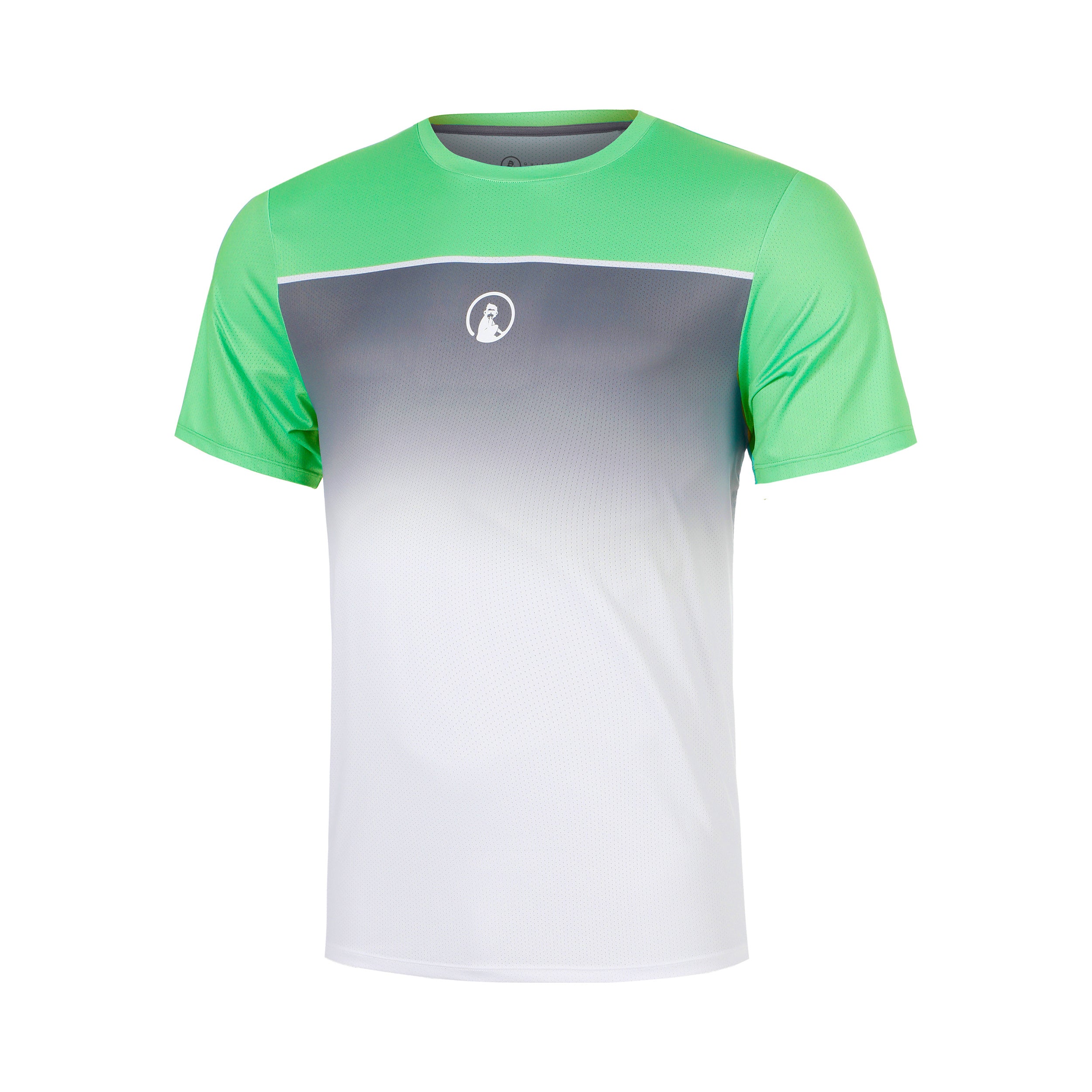 Quiet Please Joy Receiver Faded T-shirt Pojkar - grön, vit
