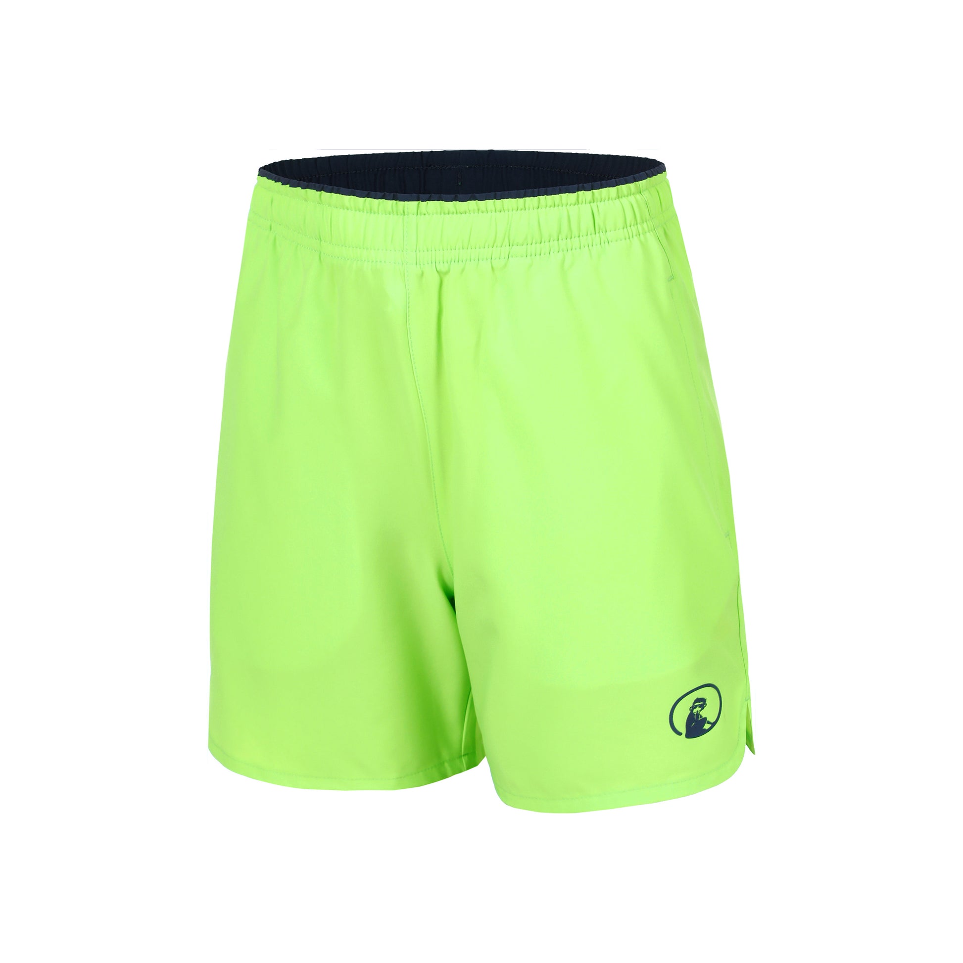 Quiet Please Smash Shorts Pojkar - neongrön, mörkblå
