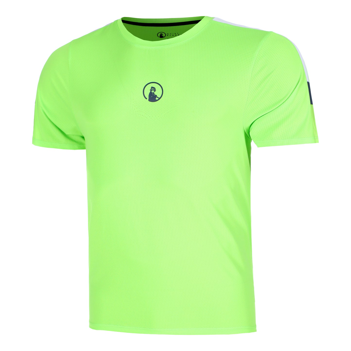 Quiet Please Wild Receiver Hori T-shirt Herrar-Neongrön,Flerfärgad