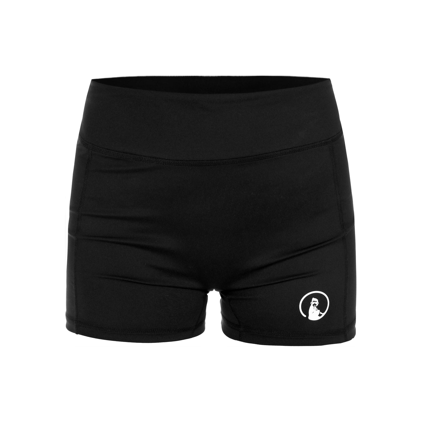 Quiet Please Break Bollshorts Damer-Svart,Vit