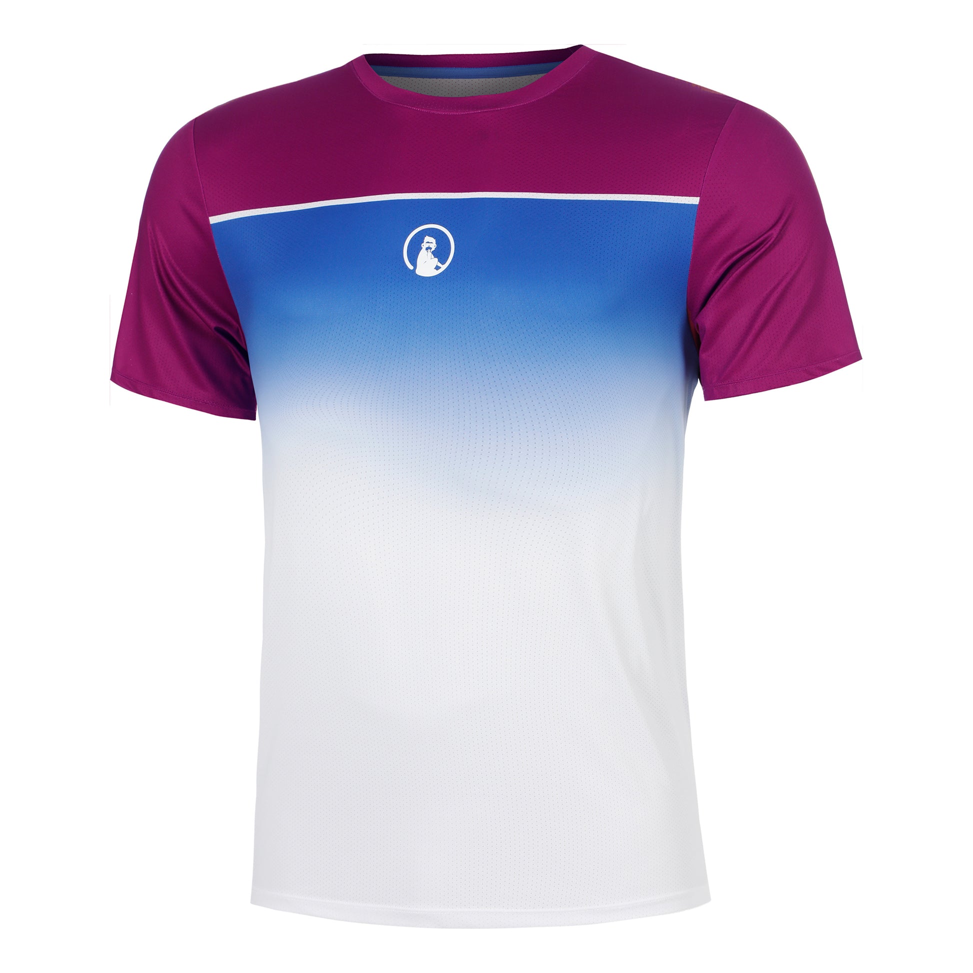Quiet Please Receiver Faded T-shirt Herrar - pink, vit