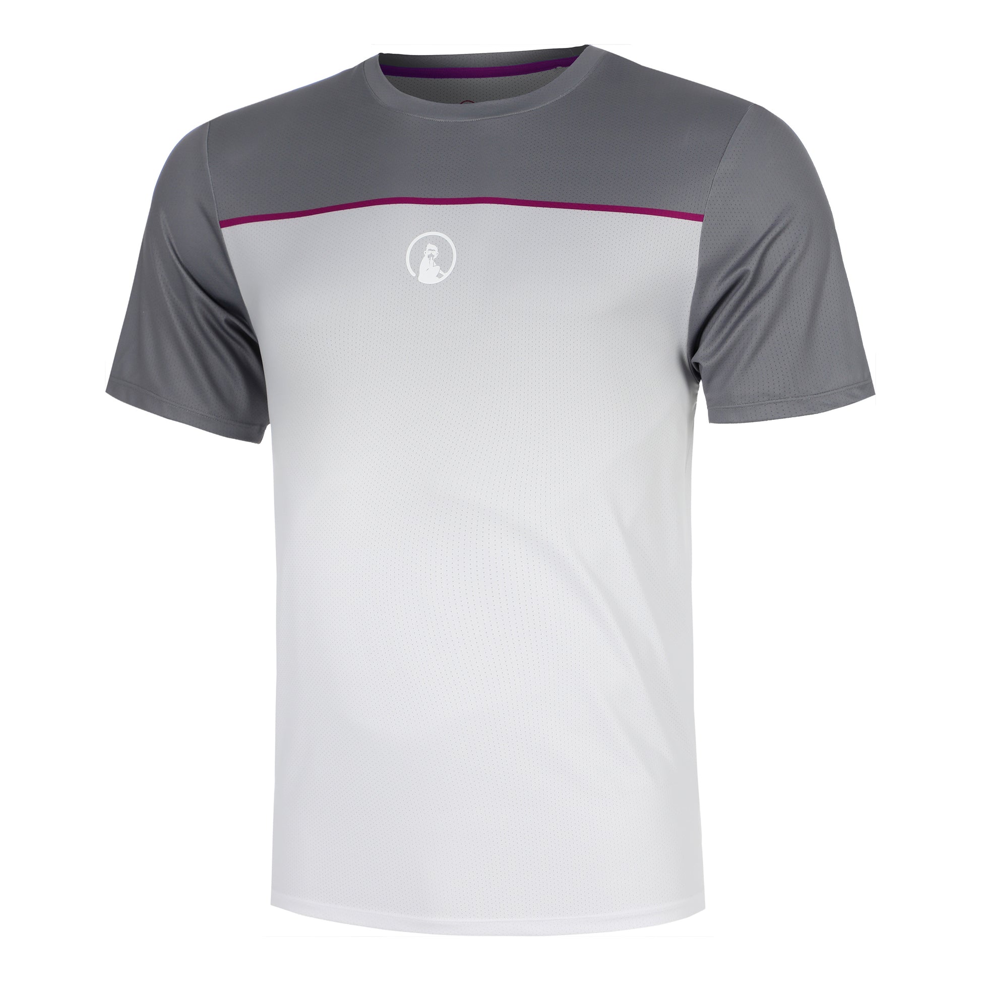 Quiet Please Receiver Faded T-shirt Herrar - grå, vit