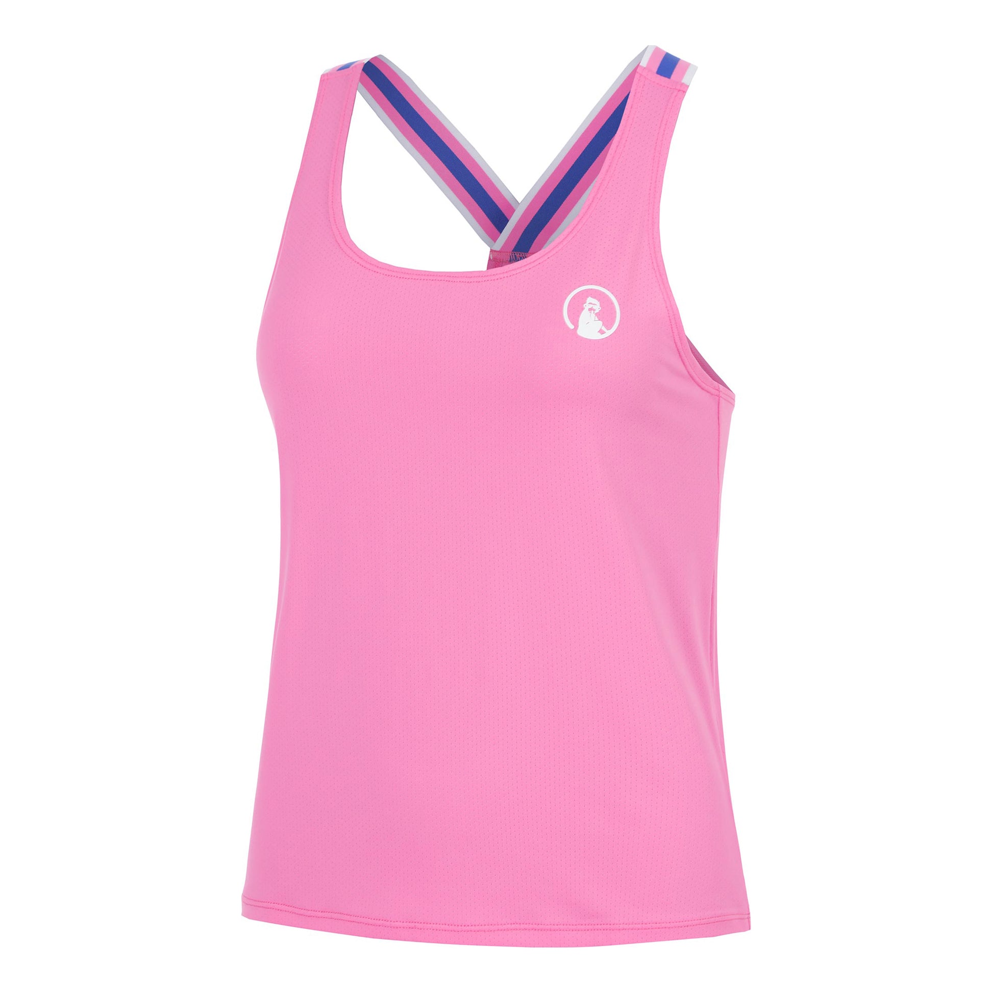 Quiet Please Serve & Volley 2.0 Linne Damer - pink, vit