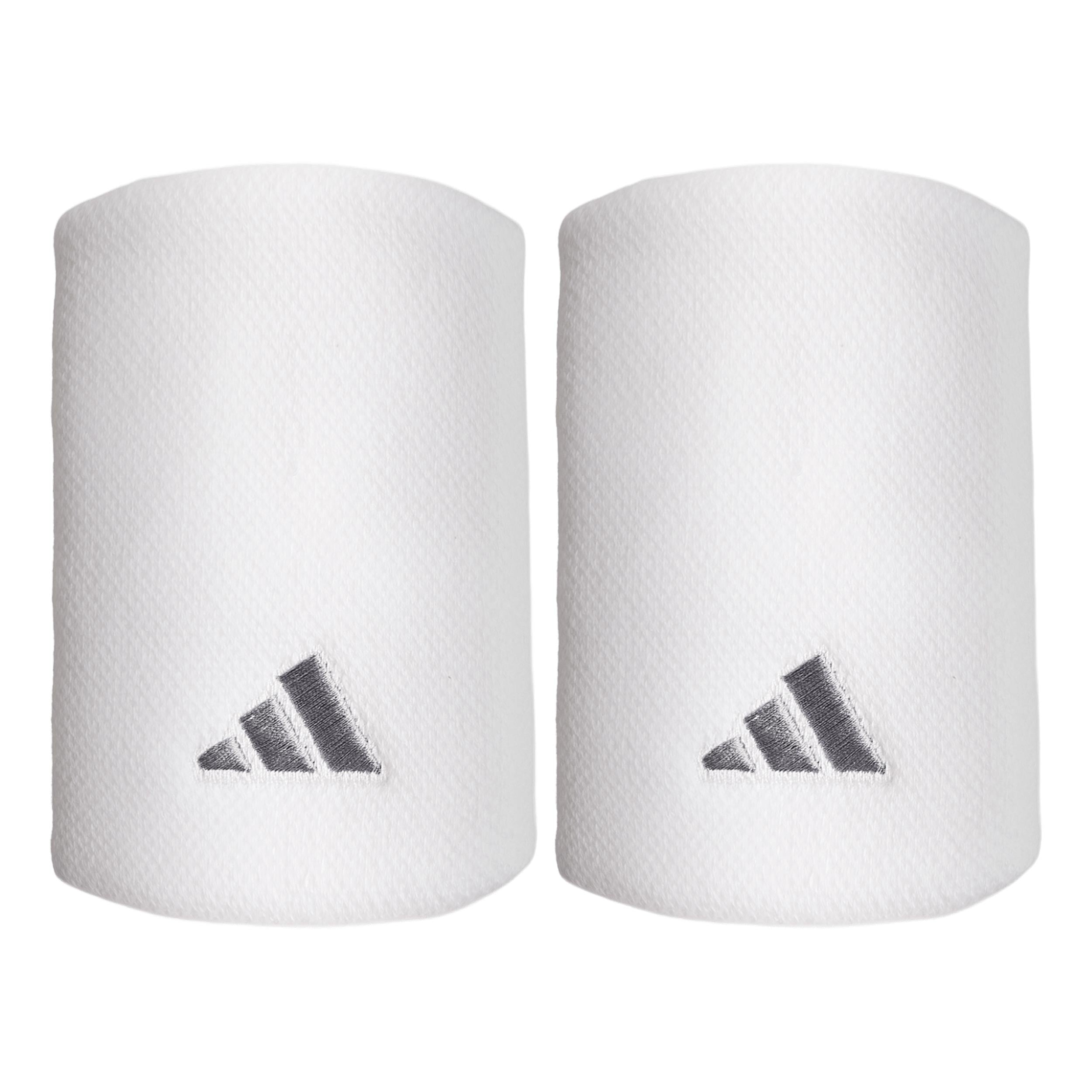 adidas Tennis Svettband Unisex - vit, grå