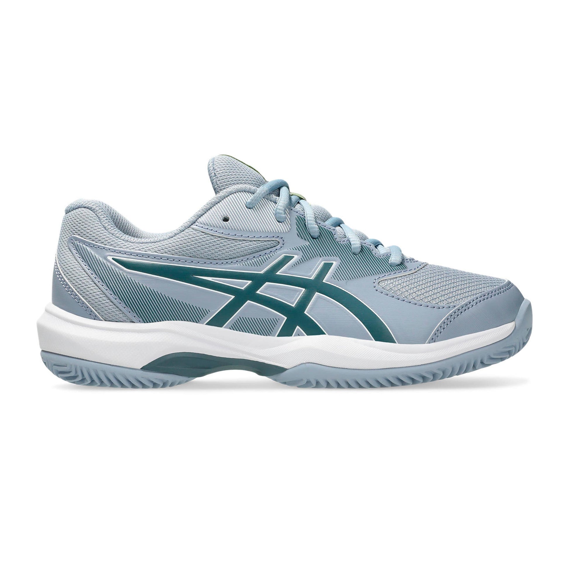 ASICS Gel-Game Gs/OC Sko för grus Barn - grå, mörkgrå