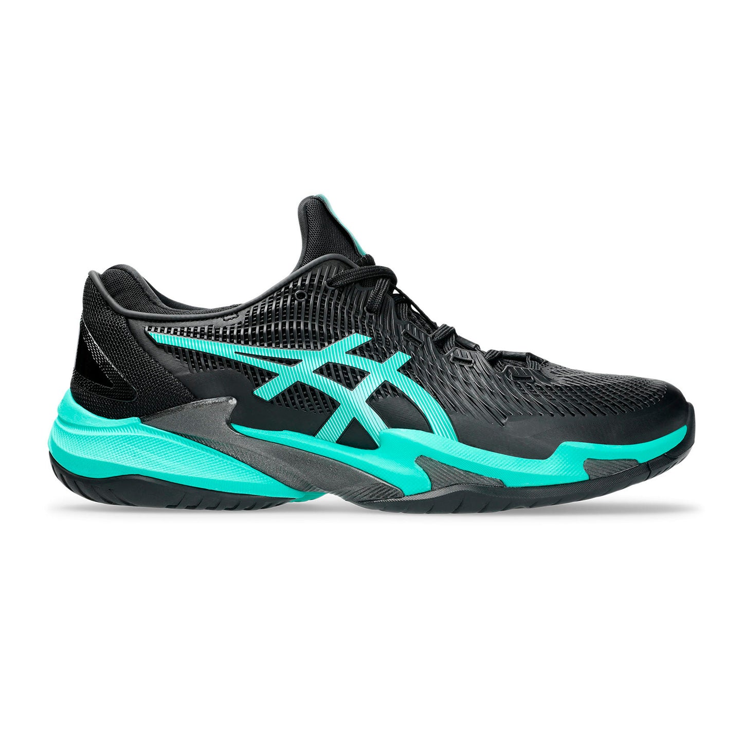 ASICS Court FF 3 Allroundsko Herrar - svart, turkos