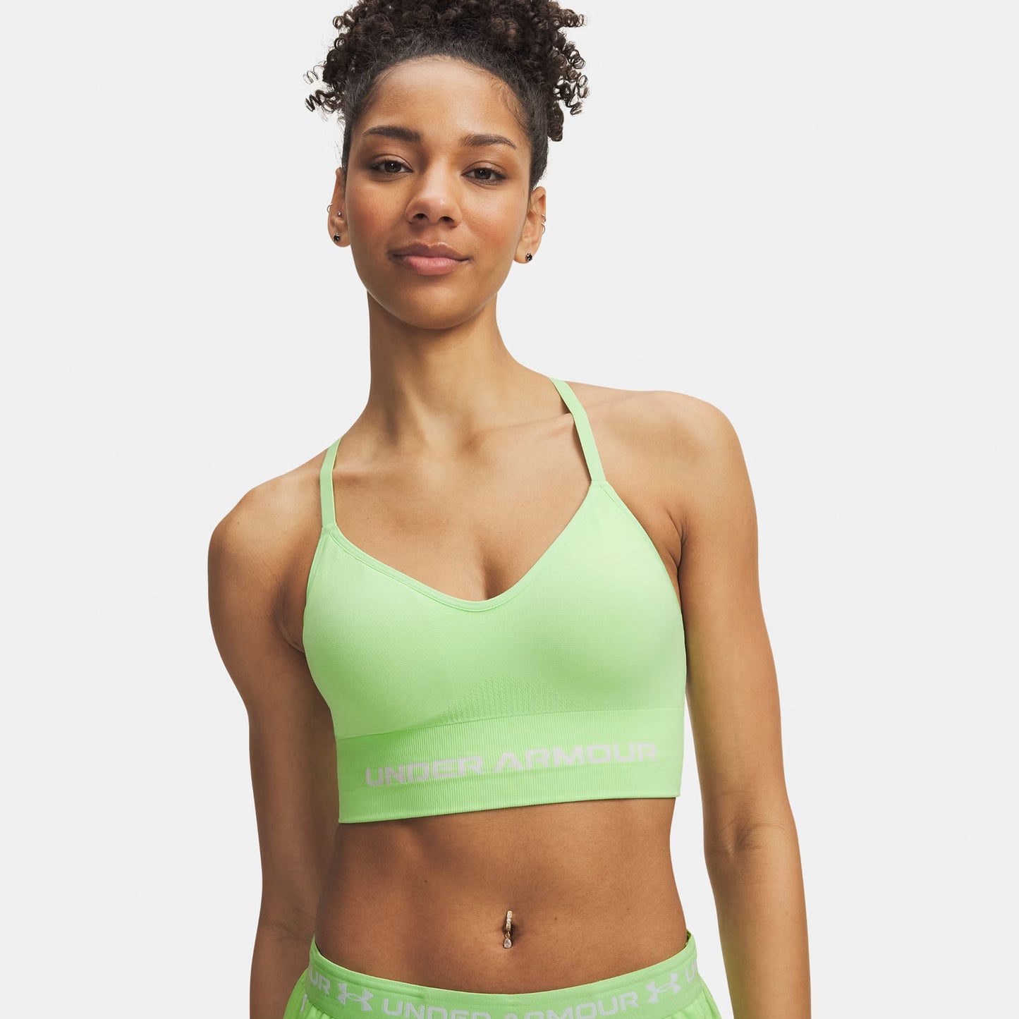 Under Armour Vanisheamle Low Sport-behå Damer-mörkgrön