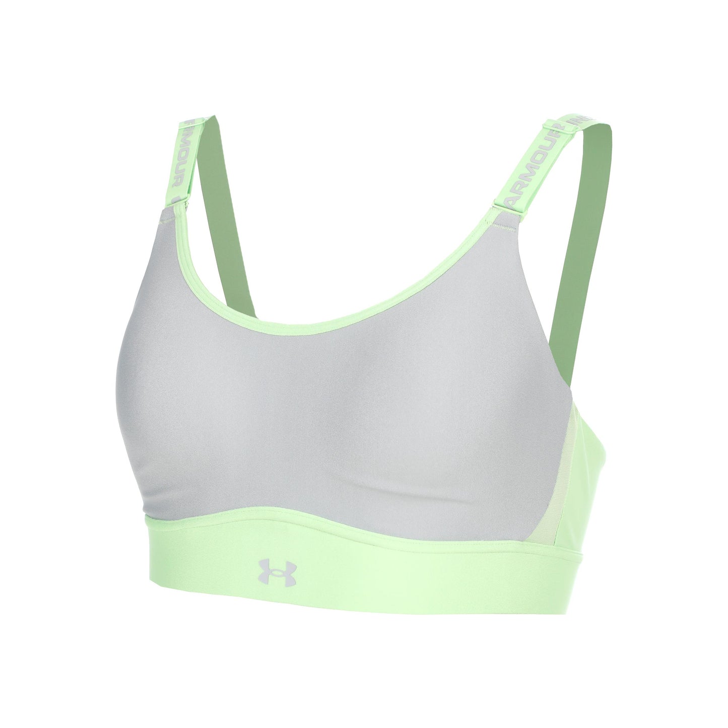 Under Armour Infinity Mid 2.0 Sport-behå Damer-grön, grå