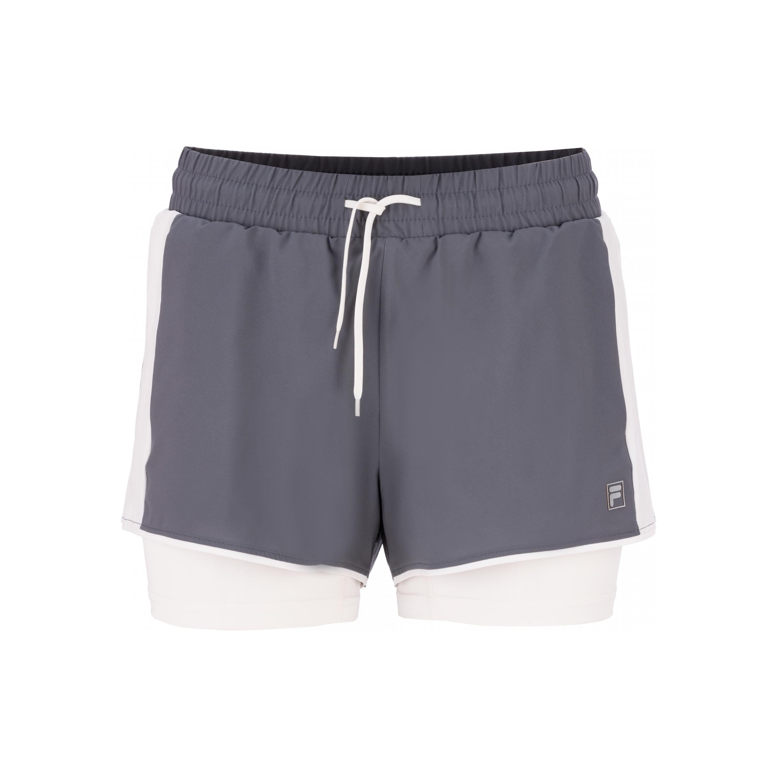 Fila Elea Shorts Damer - blågrå, offwhite