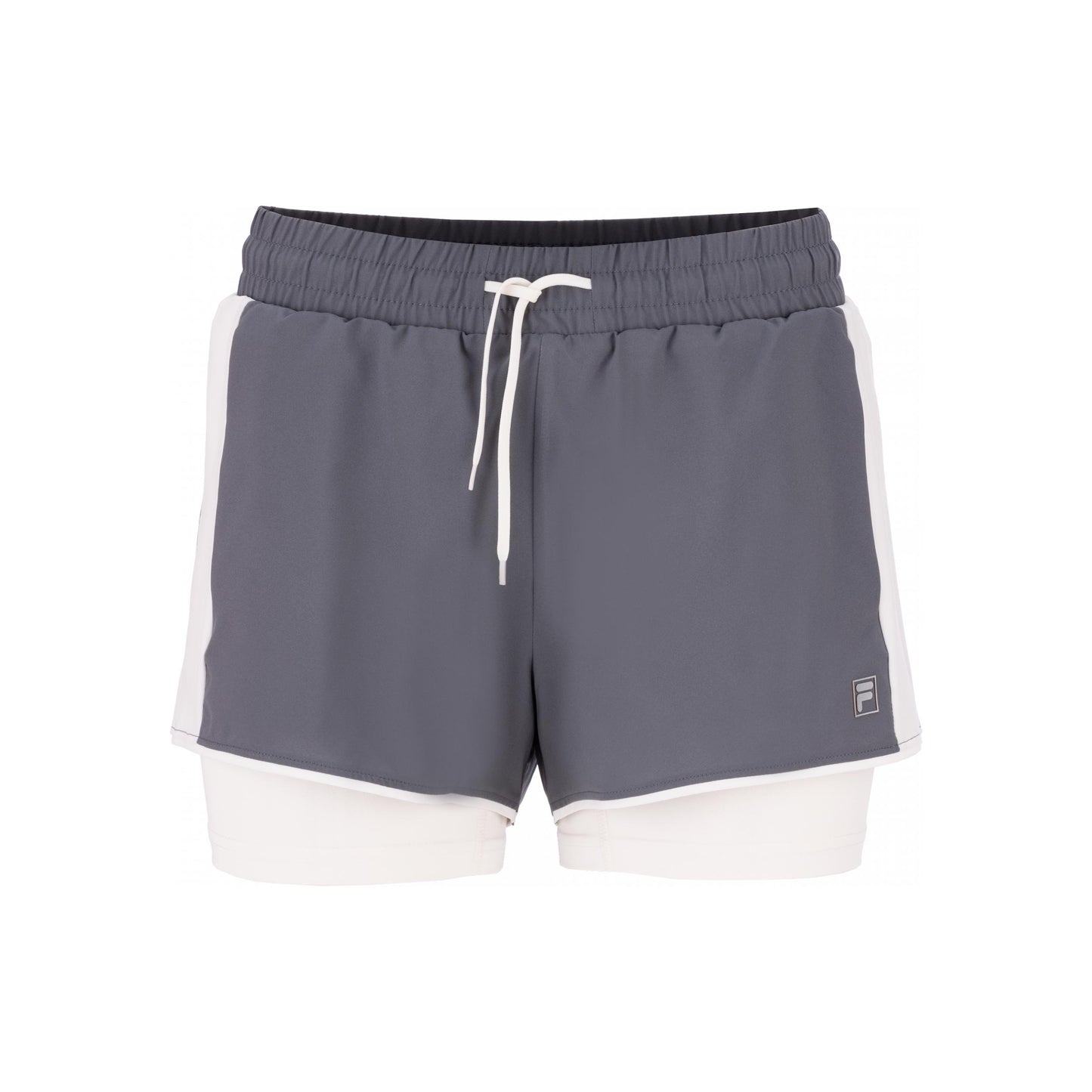 Fila Elea Shorts Damer - blågrå, offwhite