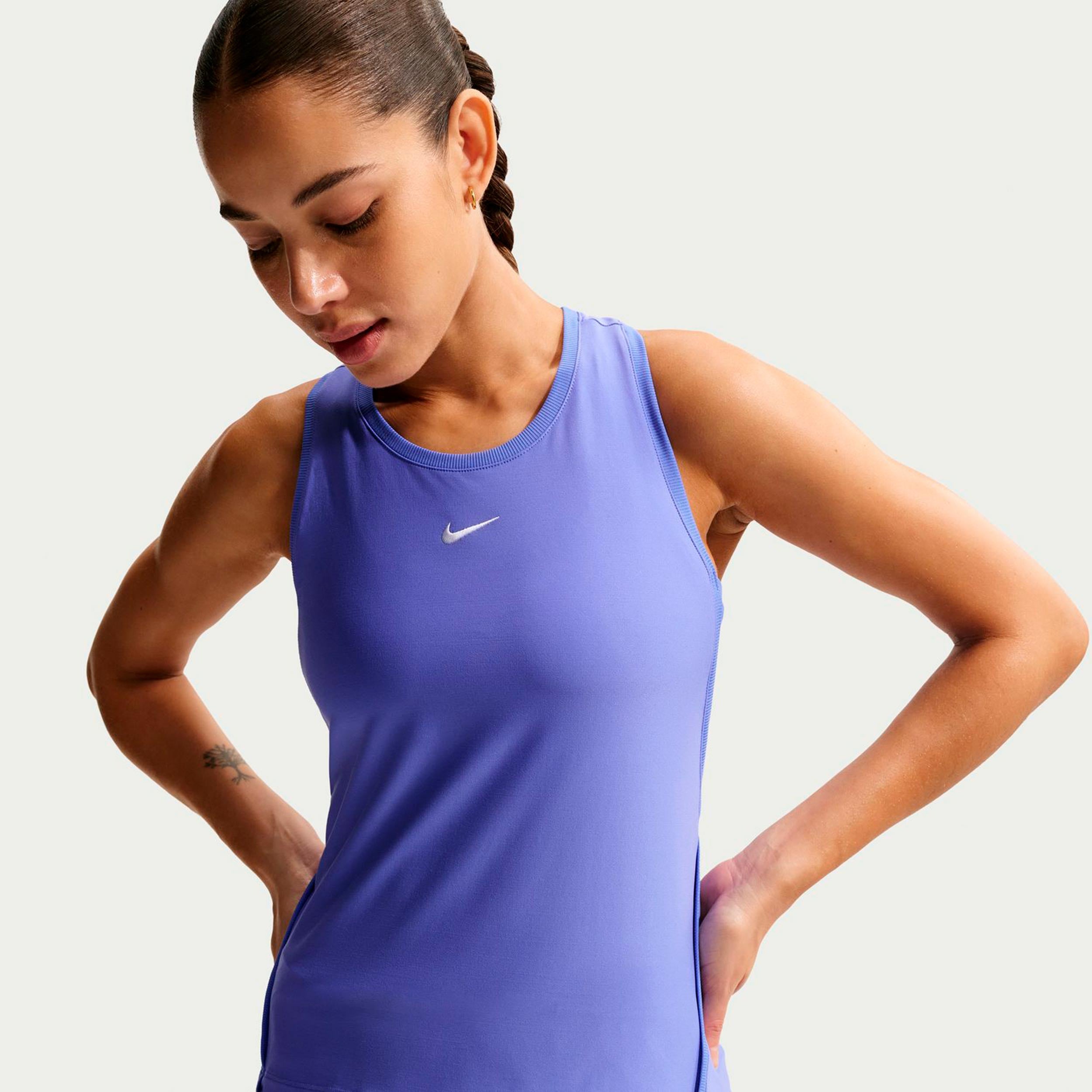 Nike Dri-FIT Victory Linne Damer-blå