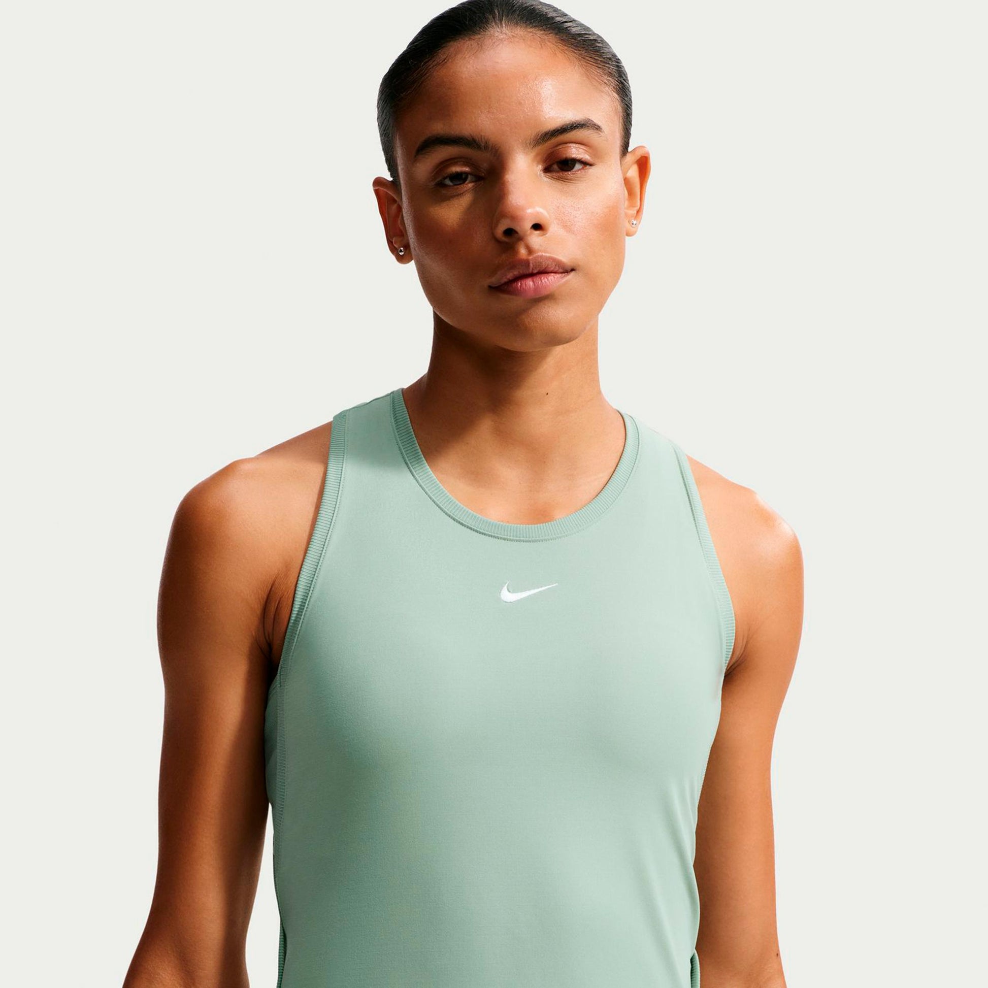 Nike Dri-FIT Victory Linne Damer - grågrön, vit