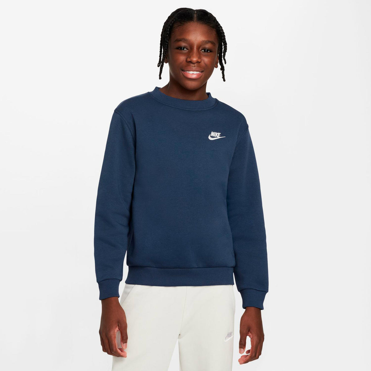 Nike Club Fleece Tröja Barn - mörkblå