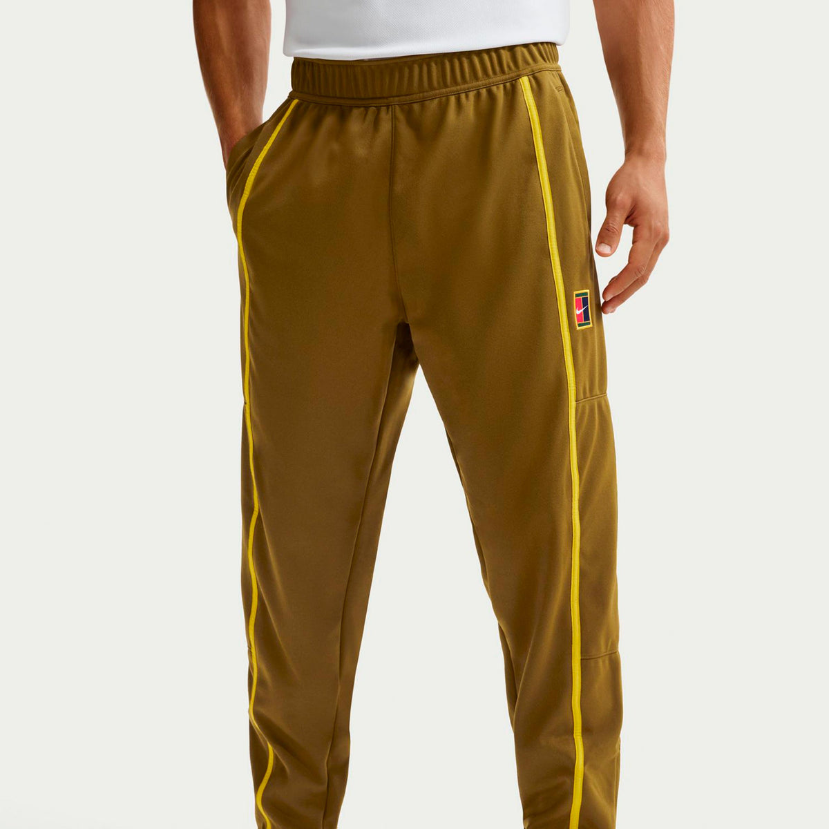 Nike Jannik Sinner Court Heritage Träningsbyxa Herrar-oliv
