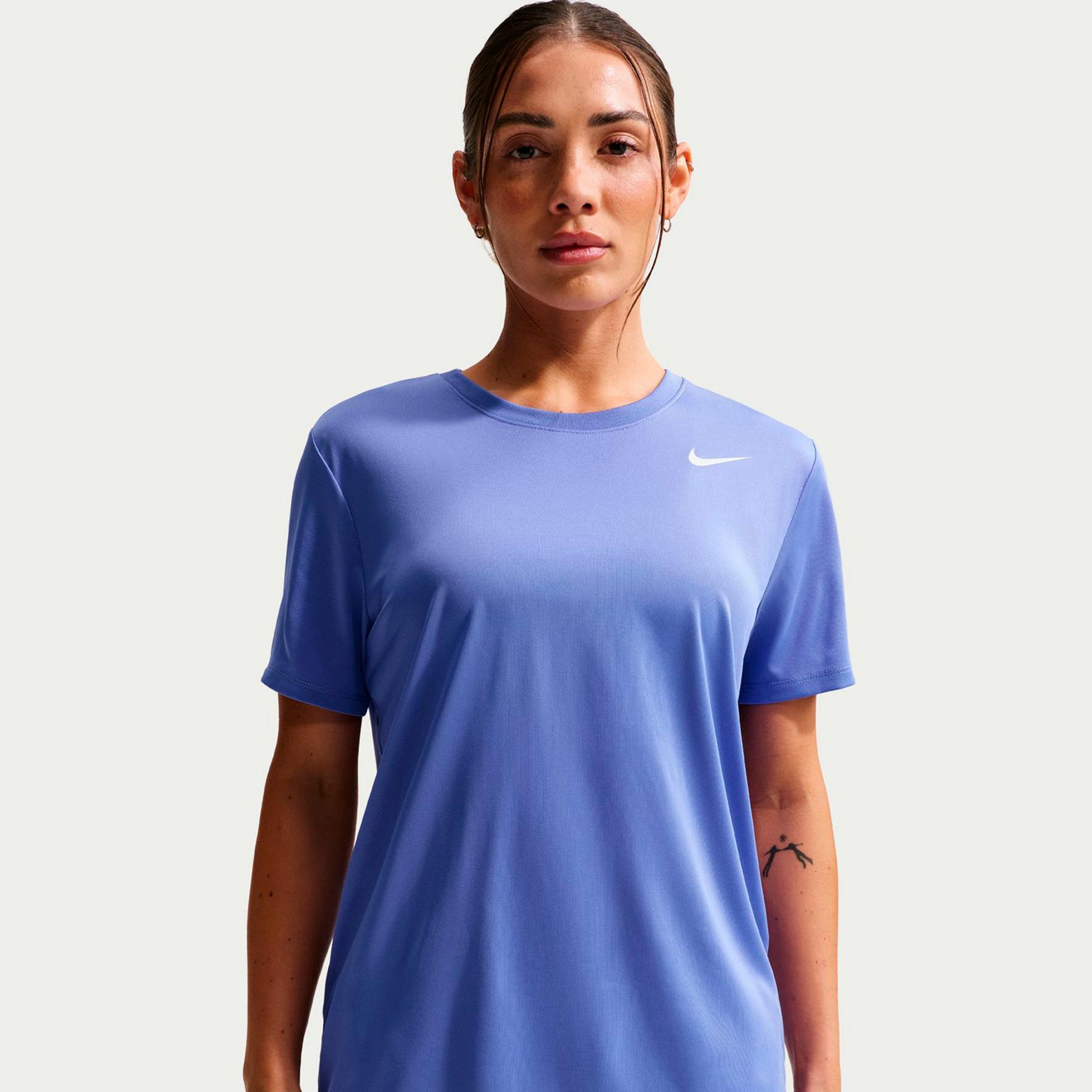 Nike Dri-Fit Regular T-shirt Damer-blå