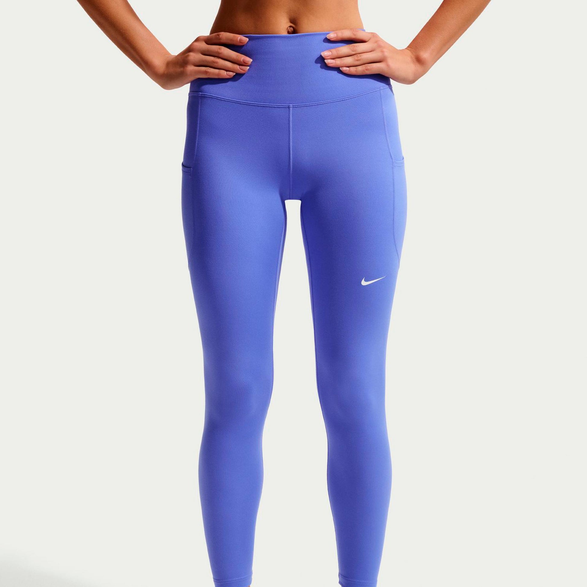 Nike Dri-FIT One High Rise 7/8 Tights Damer-blå