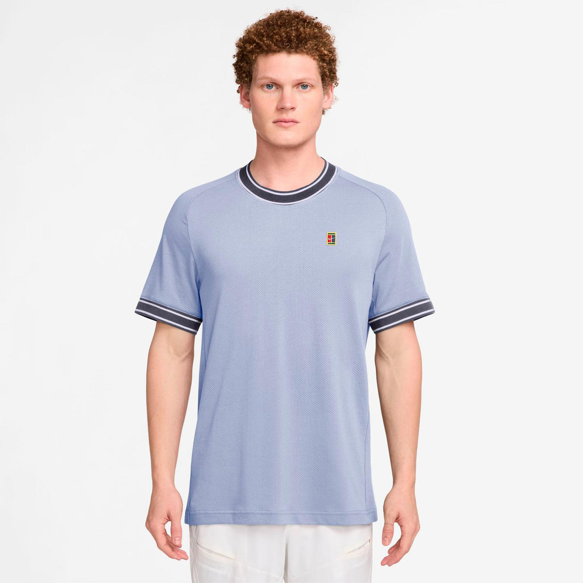 Nike Court Heritage T-shirt Herrar - blågrå