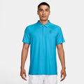 Court Dri-FIT Advantage Polo Herrar - ljusblå, svart
