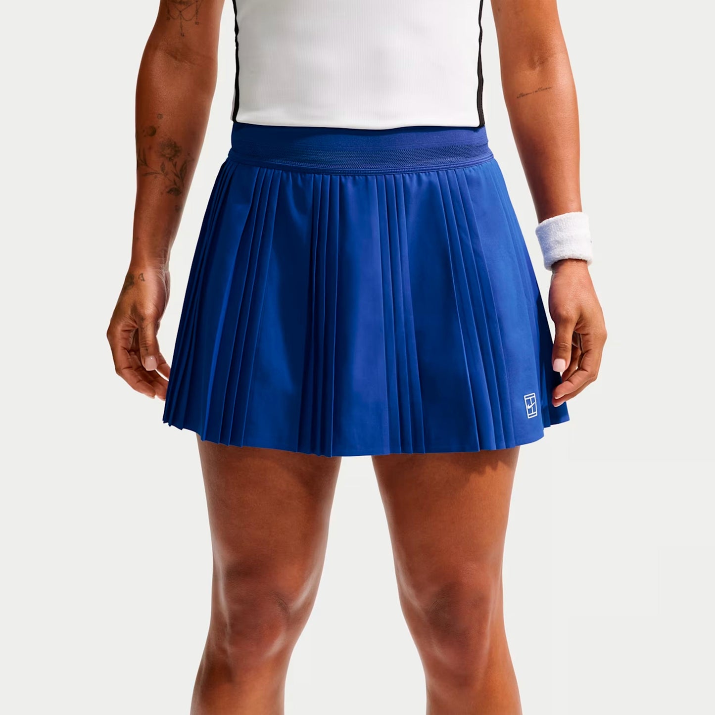 Nike Court Dri-FIT Advantage Ace Kjol Damer - blå, vit