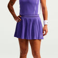 Court Dri-FIT Advantage Ace Kjol Damer - lila, vit