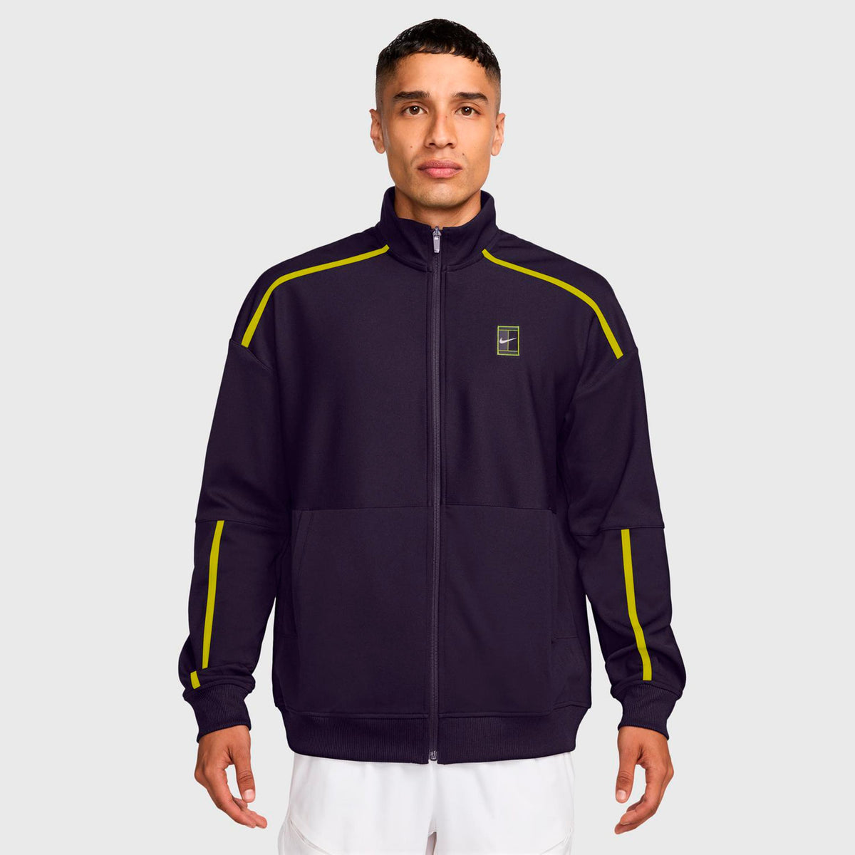 Nike Court Heritage Träningsjacka Herrar - mörklila