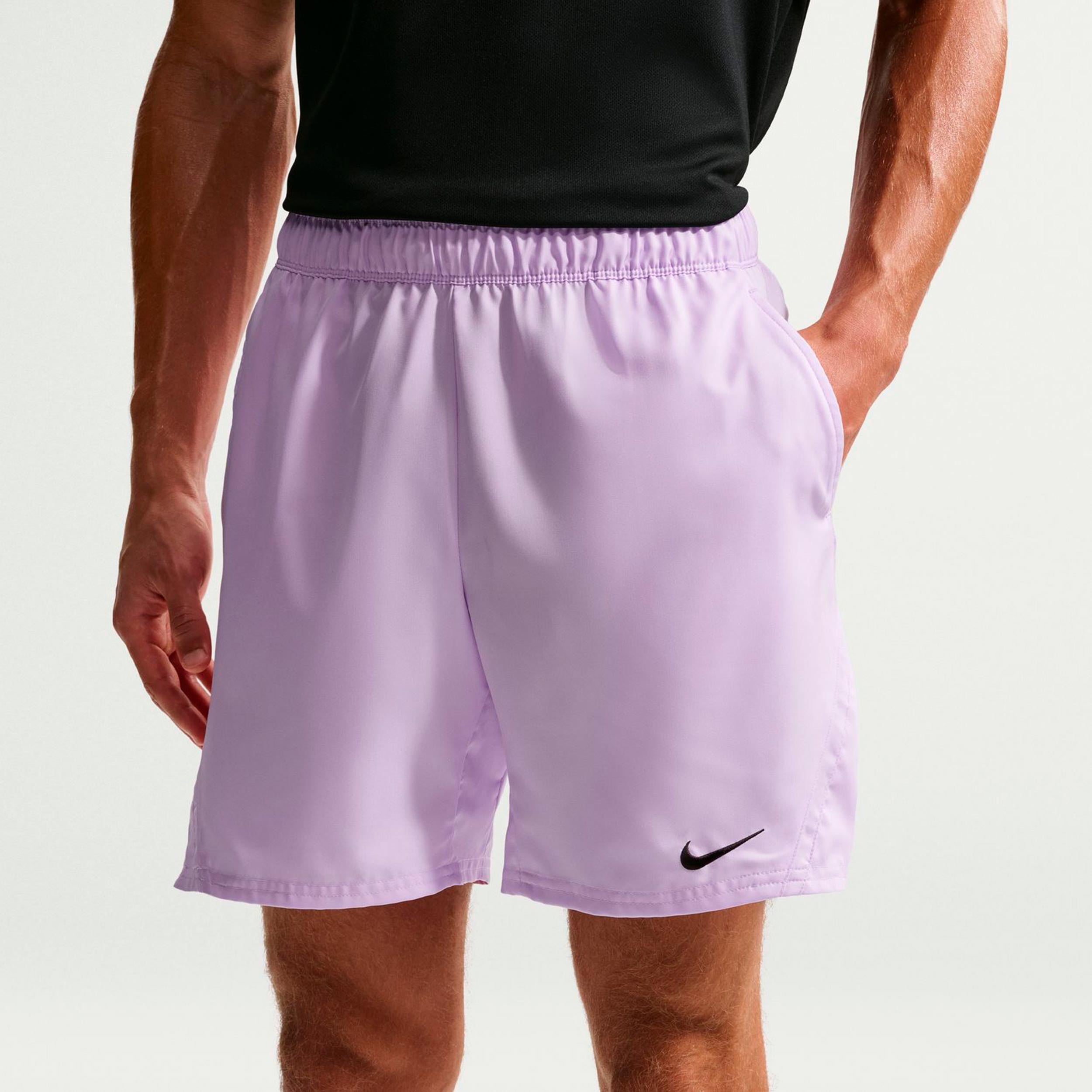 Nike Court Victory Dri-Fit 7in Shorts Herrar - syrén, svart