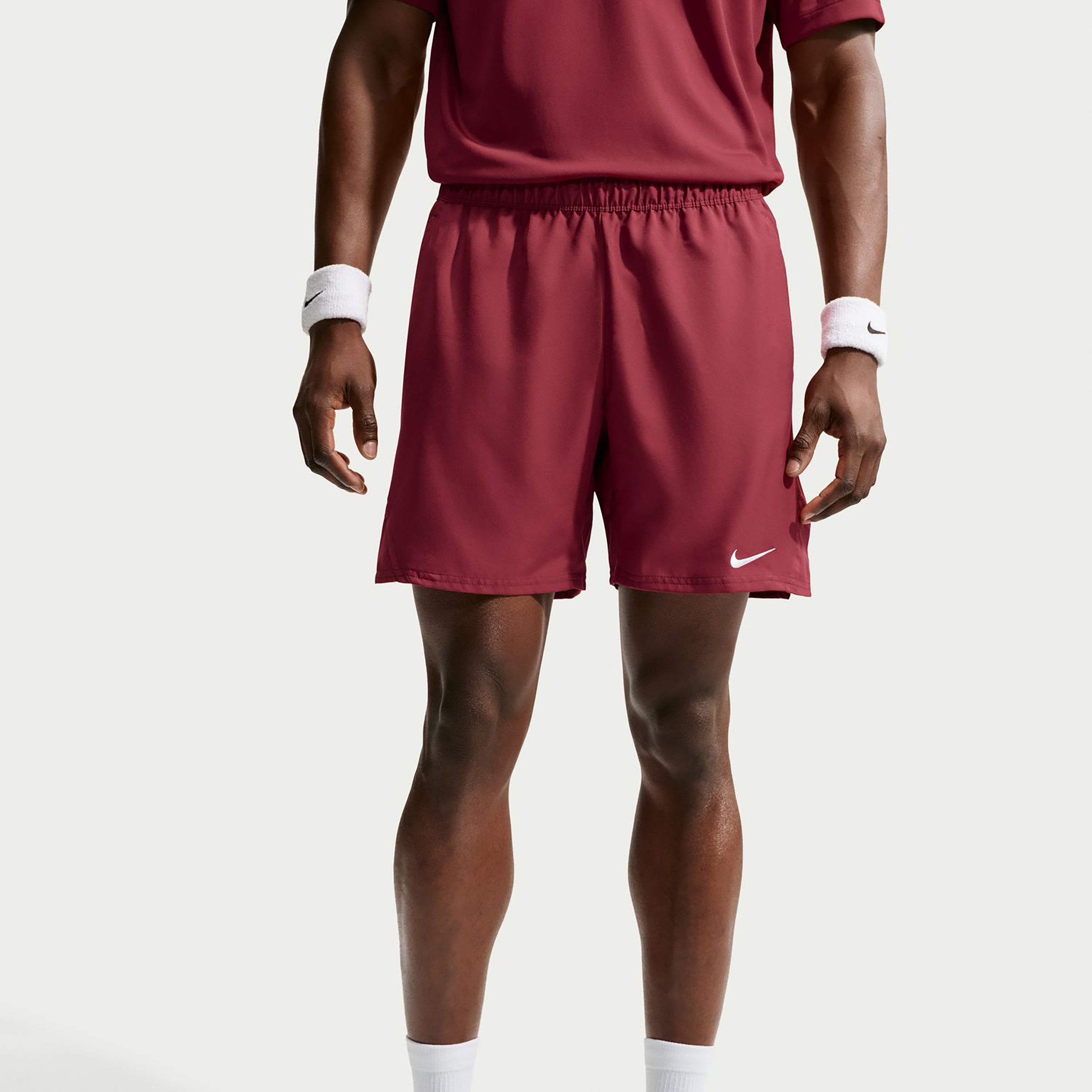 Nike Court Victory Dri-Fit 7in Shorts Herrar - rött vin